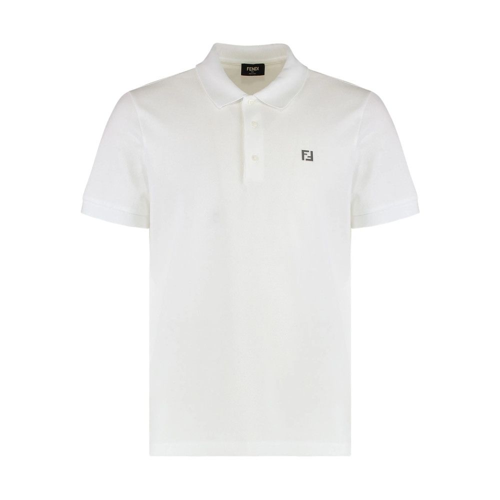 Fendi Fendi WHITE Polo Shirts Size US S / EU 44-46 / 1 - 1 Thumbnail