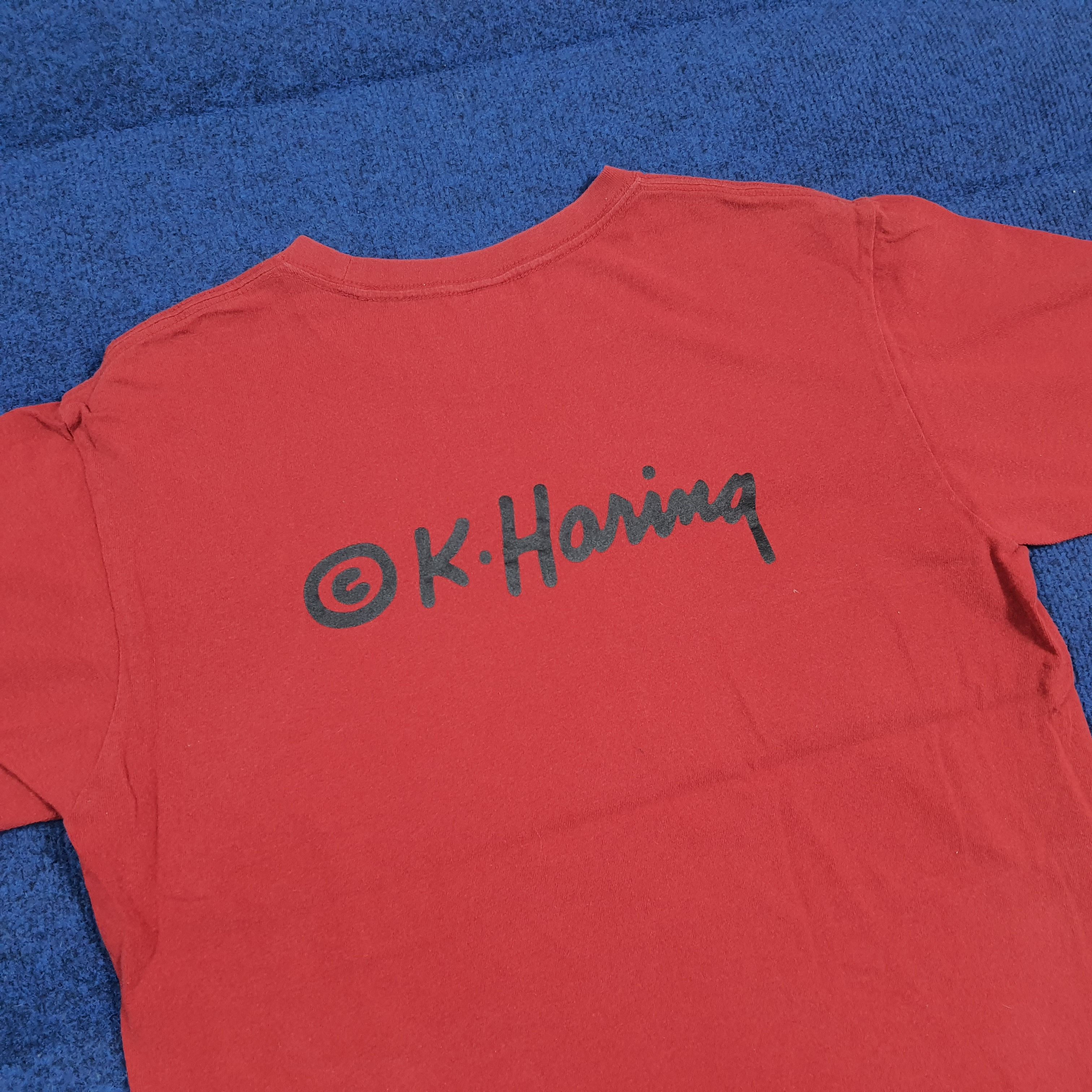 Keith Haring Vintage Keith Haring Doodles Graphic Art Tshirt C301N59 Size US M / EU 48-50 / 2 - 4 Thumbnail