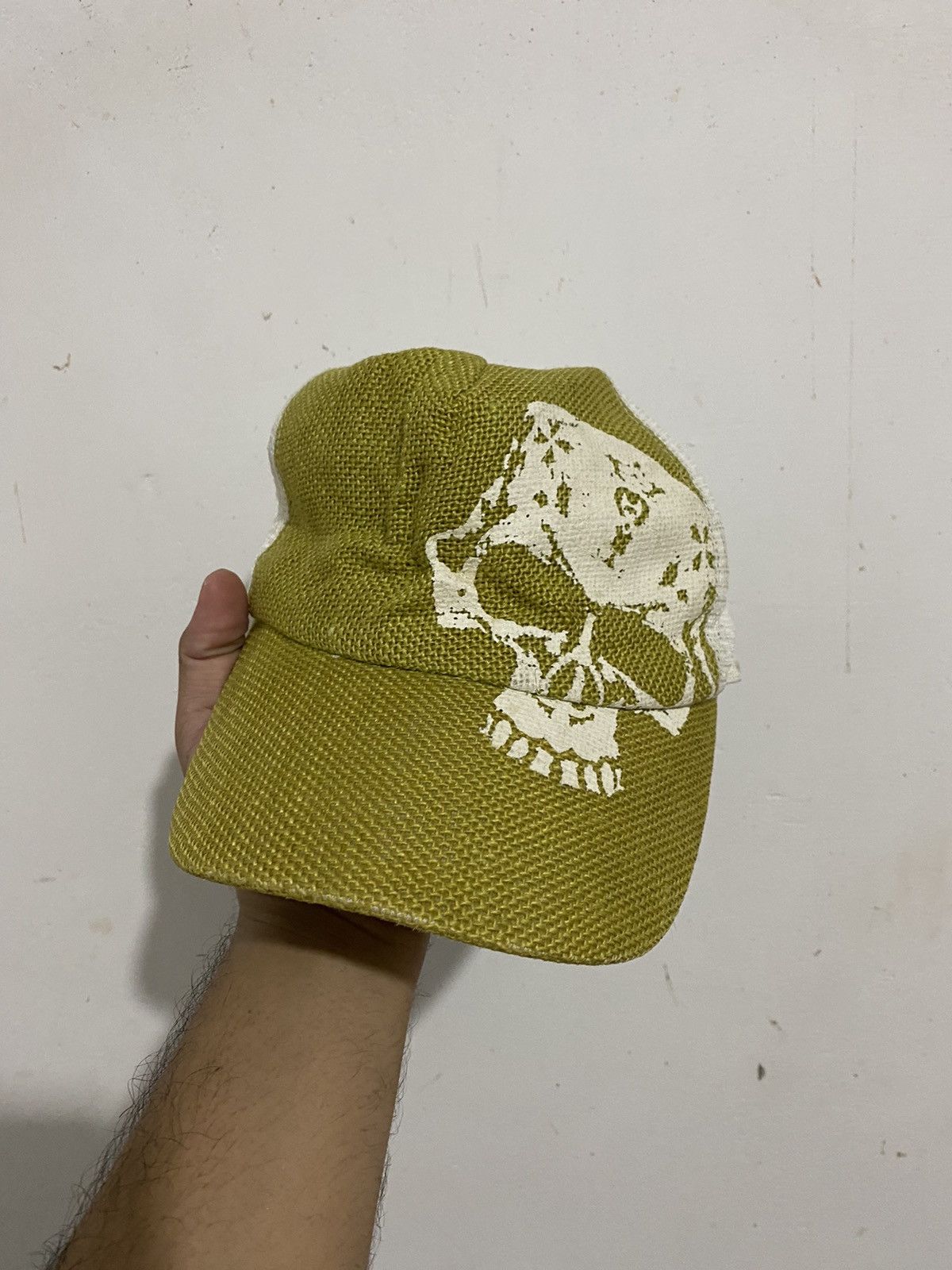 Japanese Brand 🖤BLACKDAY🖤Japanese Hat Tracker Skull Lgb Styled Size ONE SIZE - 2 Thumbnail