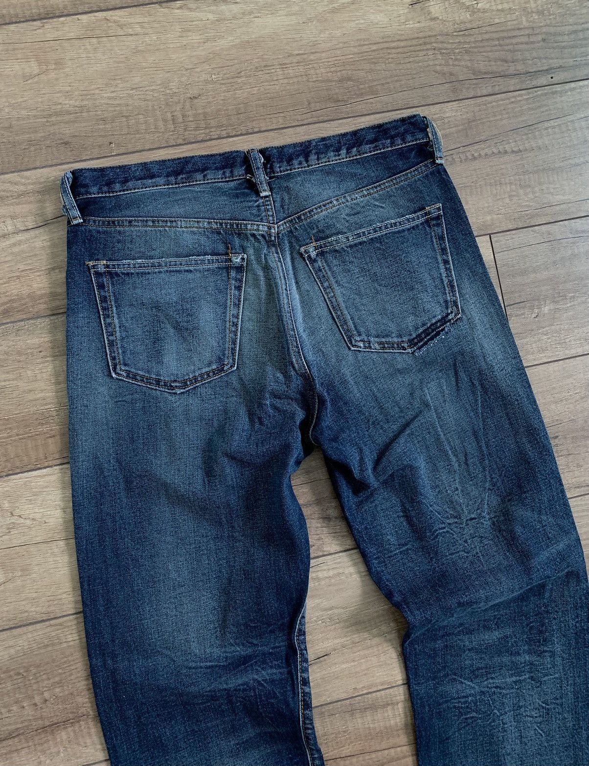 Acne Studios RARE Acne Studios Neon Repair Distressed Denim Jeans Pants Size US 31 - 10 Thumbnail