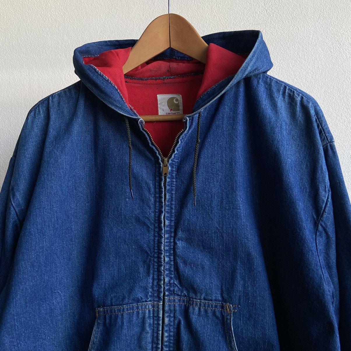 Carhartt × Vintage Vintage Carhartt Hooded Jacket Size US L / EU 52-54 / 3 - 2 Thumbnail