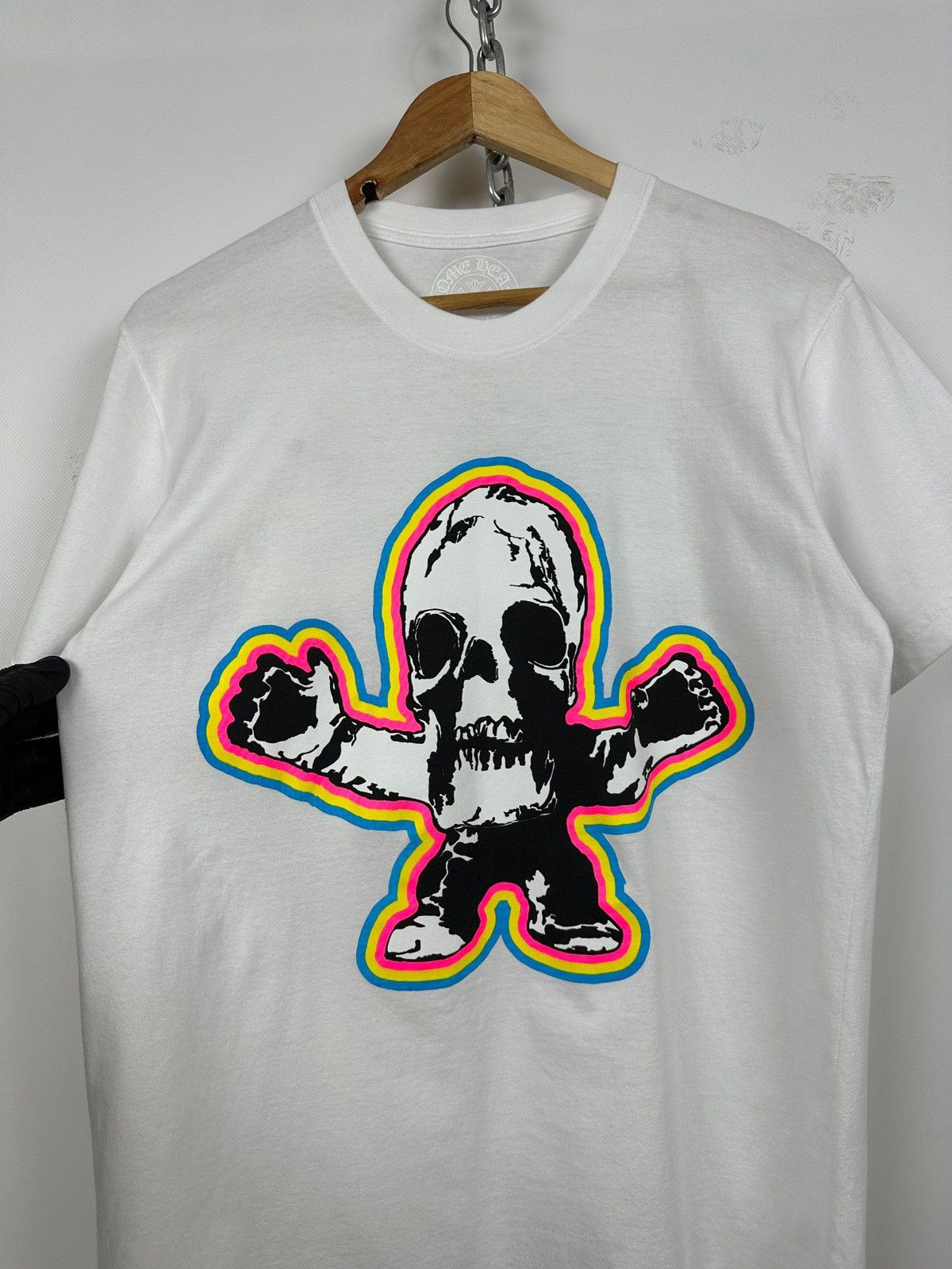 Chrome Hearts Chrome Hearts Foti Rainbow Skull White T-Shirt Size US M / EU 48-50 / 2 - 9 Thumbnail