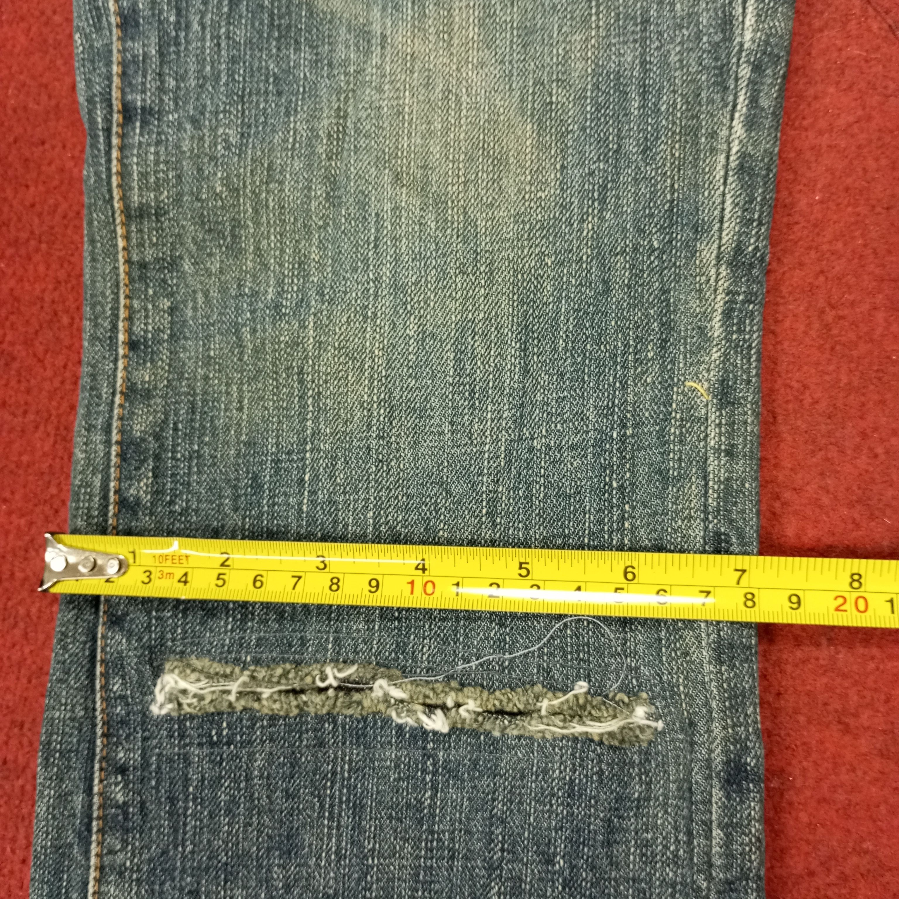 Japanese Brand Unalloyed Fashion Bush Jeans Style Streetwear Rock Punk Size 32" / US 10 / IT 46 - 10 Thumbnail