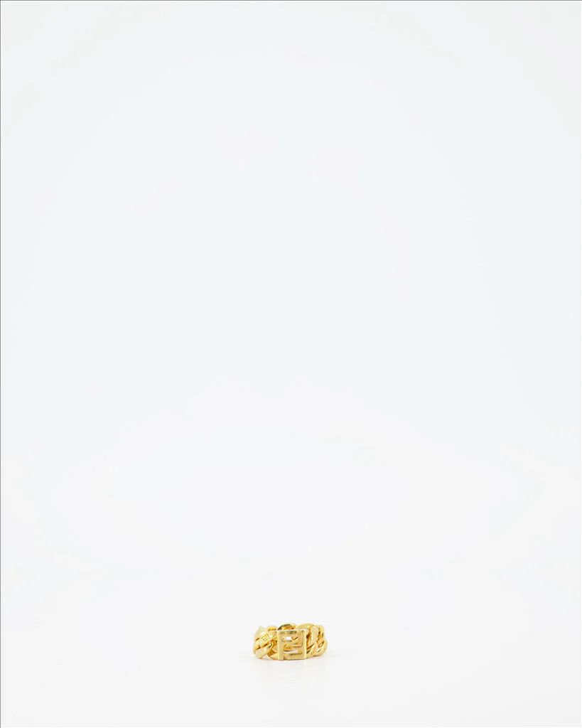 Fendi o1s1wg110925 Size:OS/Fendi O'Lock Ring in Golden Size ONE SIZE - 1 Preview