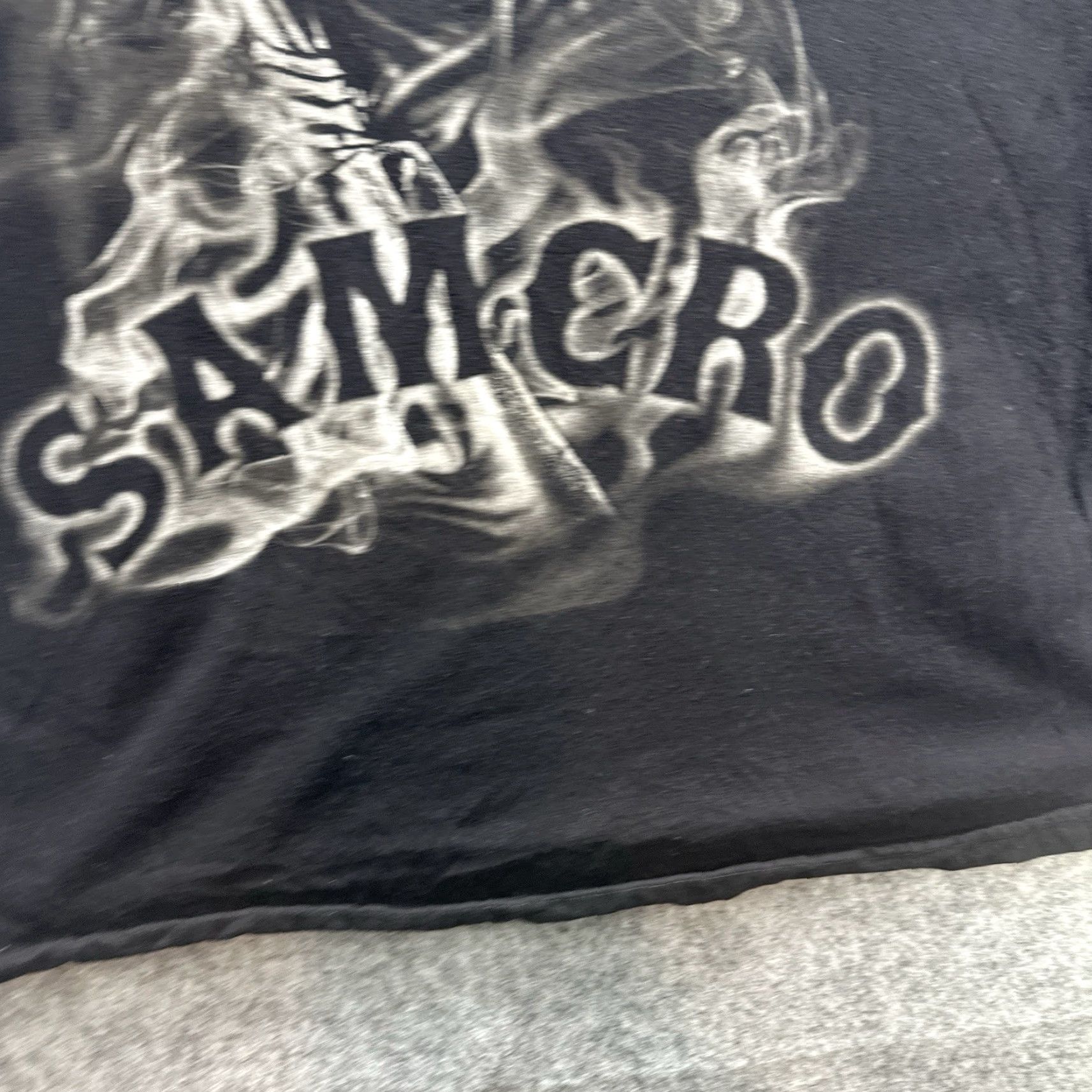 Vintage Sons of Anarchy Samcro Shirt Mens Large Reaper Graphic Black Biker Goth Shirt Mens Large Black Graphic - Size US L / EU 52-54 / 3 - 3 Thumbnail