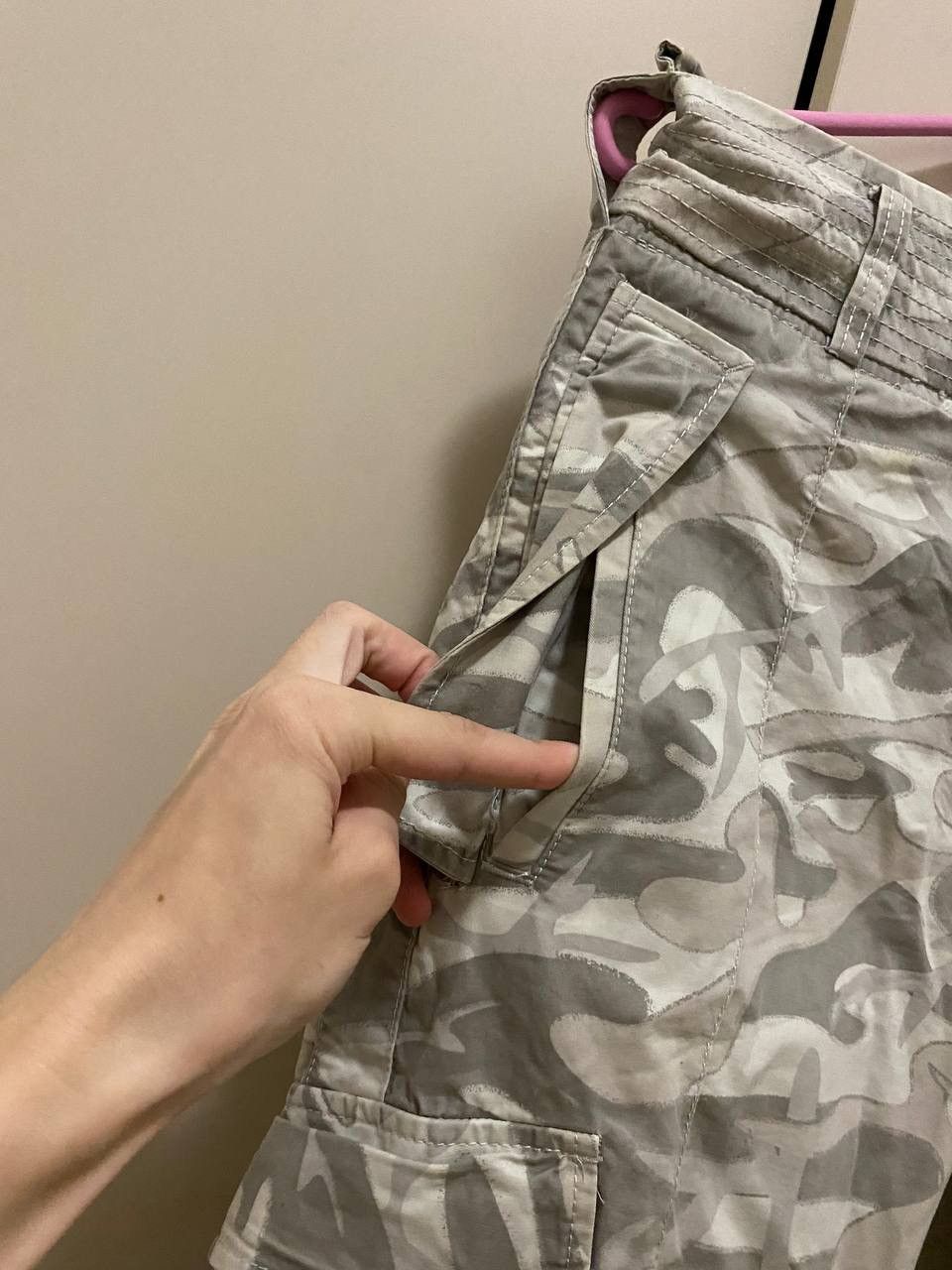 Diesel × Japanese Brand × Vintage Diesel Cargo pants camouflage white sand design Size US 30 / EU 46 - 5 Thumbnail