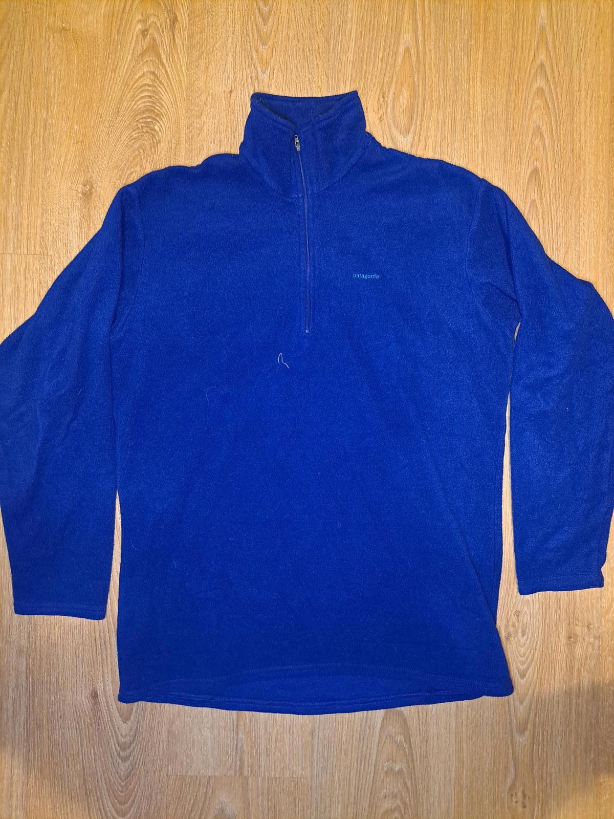 Patagonia VINTAGE Patagonia Capilene Pullover Jacket Mens Large Blue Size ONE SIZE - 1 Thumbnail