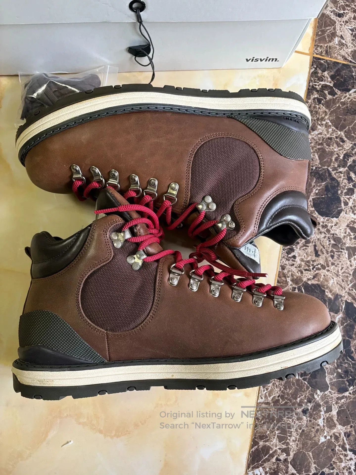 Visvim visvim serra boots brown leather hiking shoes. Size US 11 / EU 44 - 2 Thumbnail