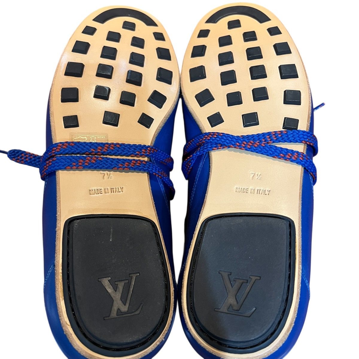 Louis Vuitton LOUIS VUITTON 2002 FIFA World Cup Monogram Leather Sneaker Size US 7.5 / EU 40-41 - 7 Thumbnail
