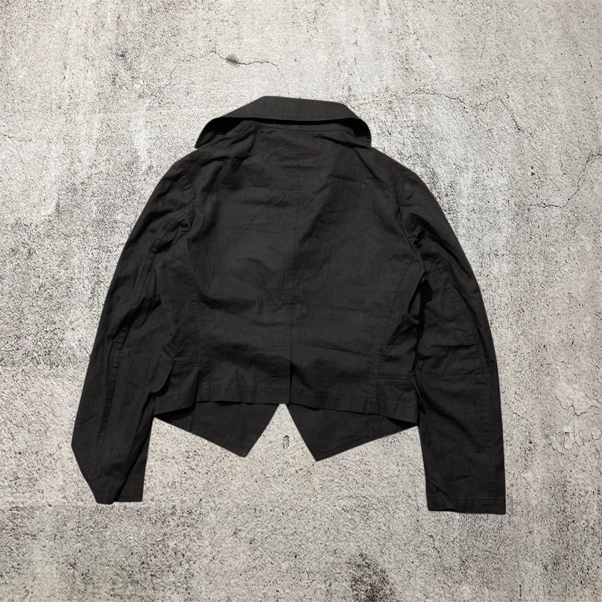 Yohji Yamamoto 🇯🇵 1990s Vintage Yohji Yamamoto Y’s Cropped Jacket Luxury Size M / US 6-8 / IT 42-44 - 10 Thumbnail