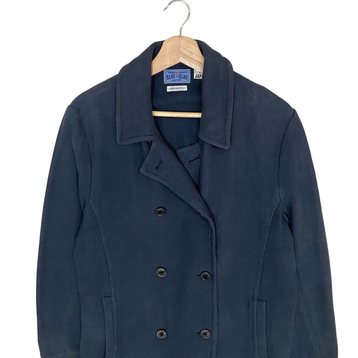 45rpm 🔥BLUE BLUE JAPAN ARIGATO DOUBLE BREASTED WOOL TWEED JACKET Size US S / EU 44-46 / 1 - 3 Thumbnail