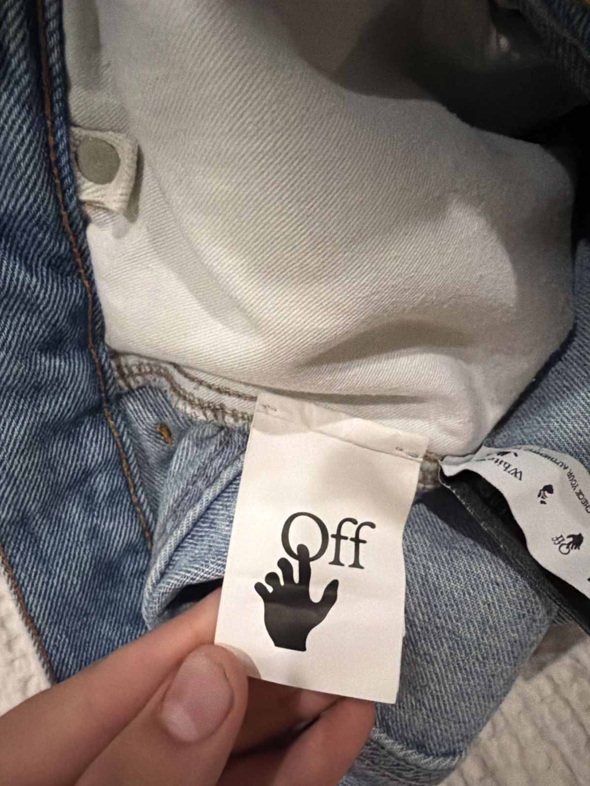 Off-White Baggy Blue Jeans Size US 36 / EU 52 - 9 Thumbnail