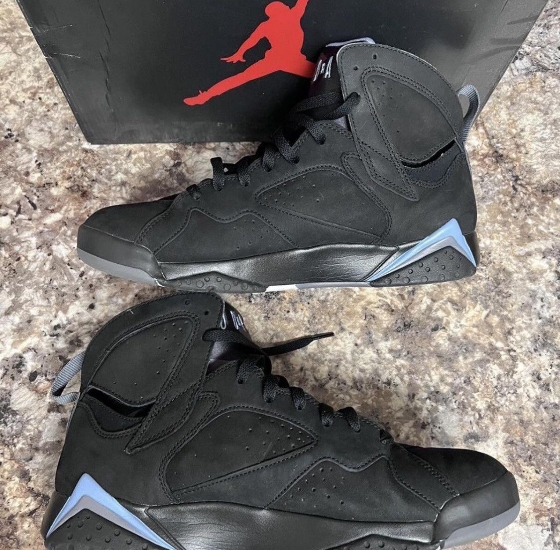 Jordan Brand jordan 7 retro black trainers Size US 13 / EU 46 - 3 Thumbnail
