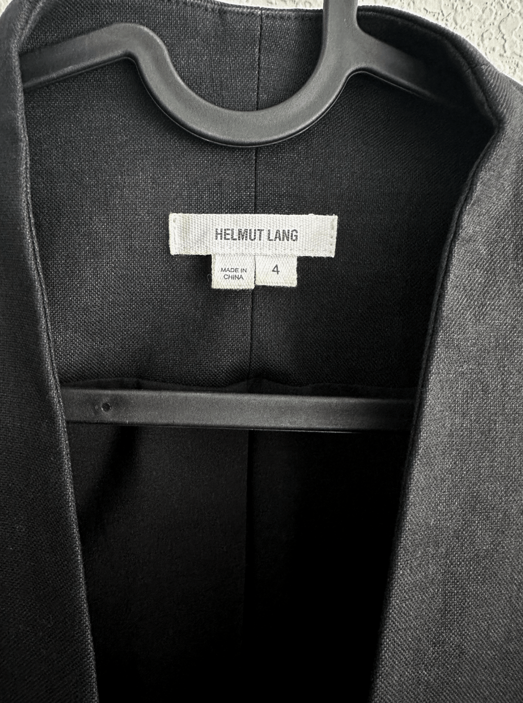 Helmut Lang Helmut Lang Intermix Black White Blazer Size S / US 4 / IT 40 - 4 Thumbnail
