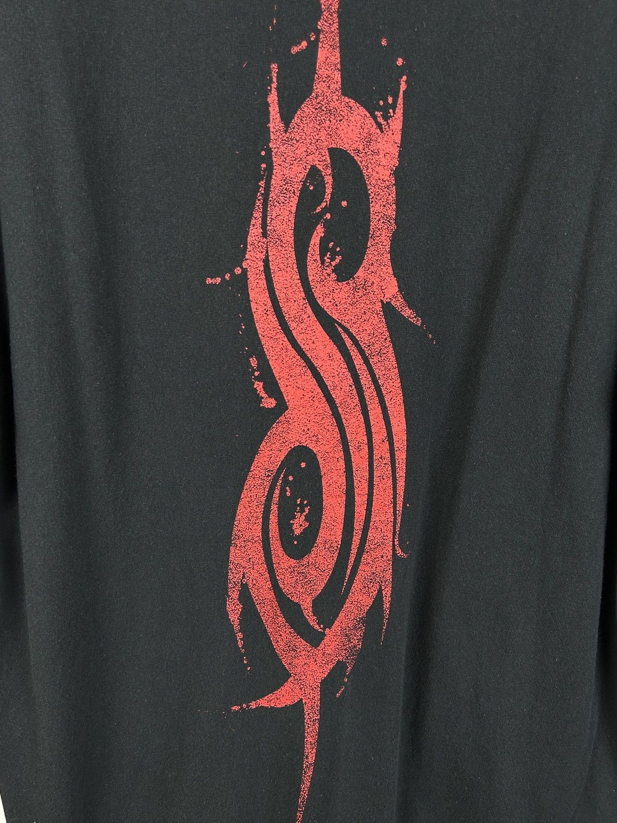 Band Tees Vintage Slipknot Big Center Logo Rock Metal Band T-Shirt Size US XL / EU 56 / 4 - 6 Thumbnail