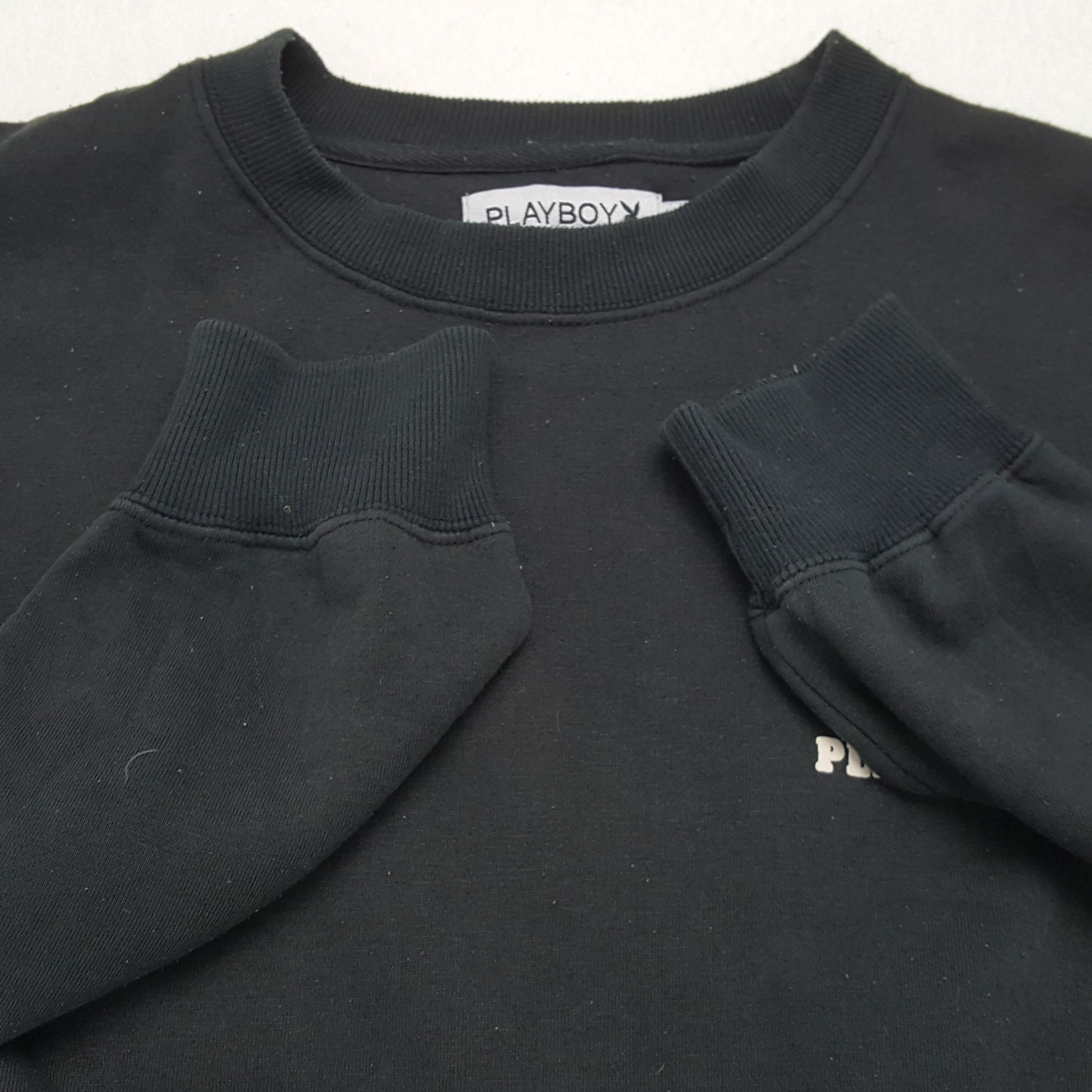 Playboy × Vintage PLAYBOY Logo Spellout Design Fashion Style Sweatshirt Size US L / EU 52-54 / 3 - 9 Thumbnail