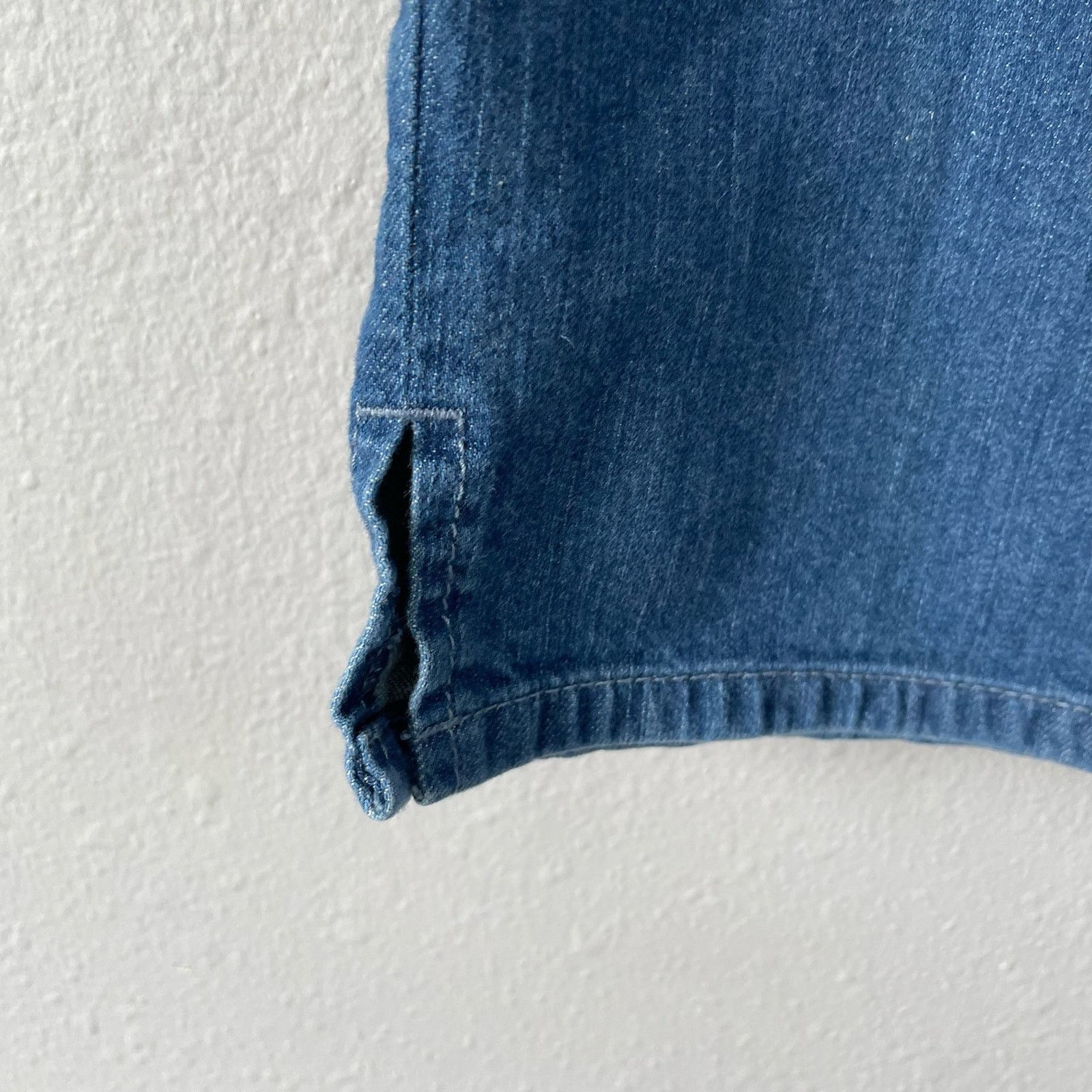 Pendleton Pendleton Denim Capris 12 Women Medium Wash Split Hem Casual Size 34" / US 12 / IT 48 - 2 Thumbnail