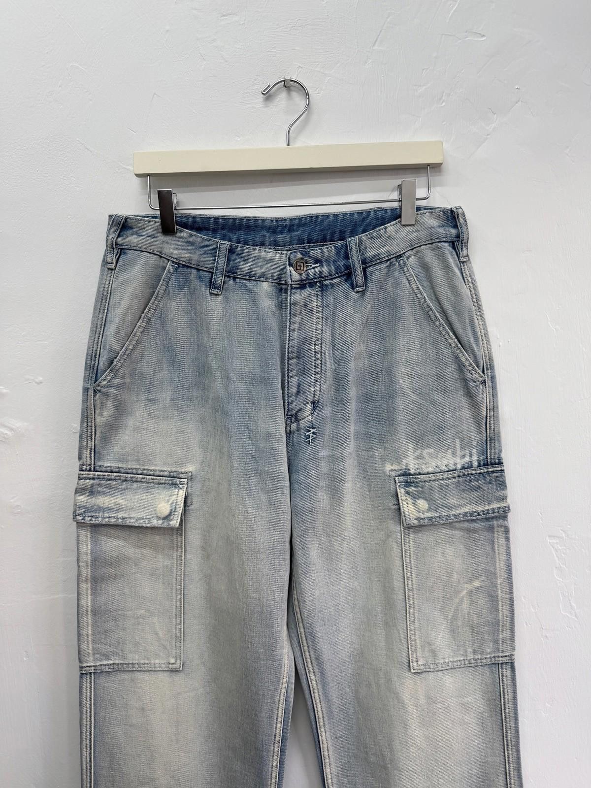 Ksubi new Ksubi mens riot cargo pant blue ice medium m 32 jeans Size US 32 / EU 48 - 2 Thumbnail