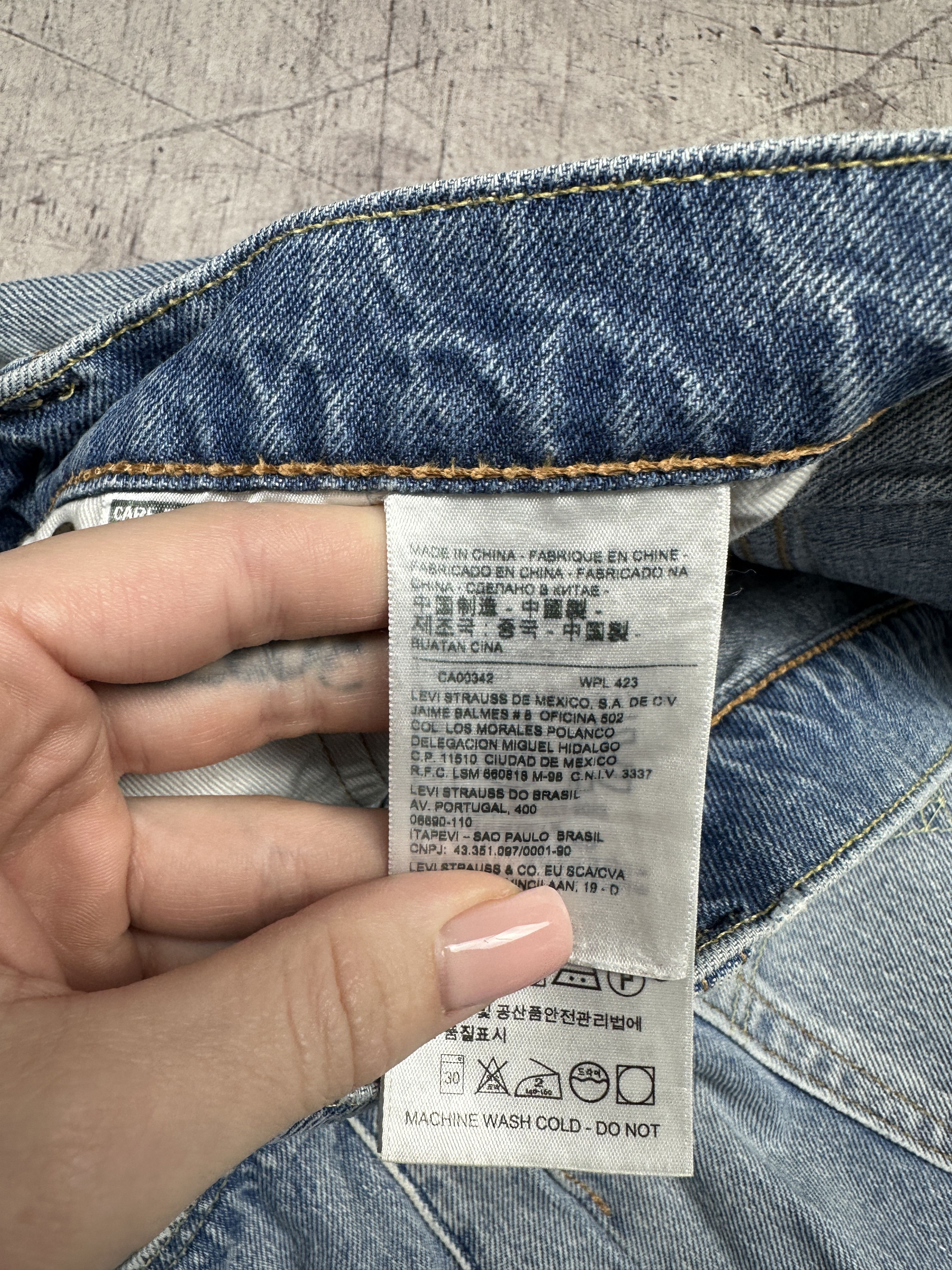 Levi's Levi's 502 Mens Denim Pants Jeans Size 34 x 30 Size US 34 / EU 50 - 6 Thumbnail