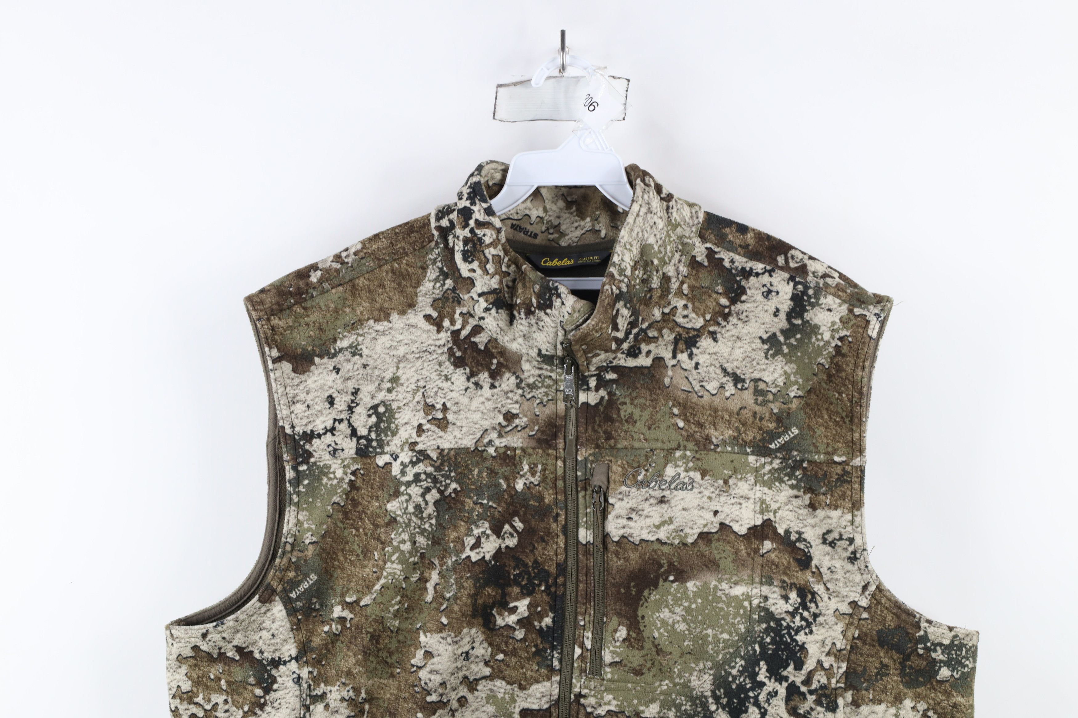 Cabelas × Vintage Vintage Cabelas Camouflage Chamois Soft Cloth Vest Jacket Size US XXL / EU 58 / 5 - 2 Thumbnail