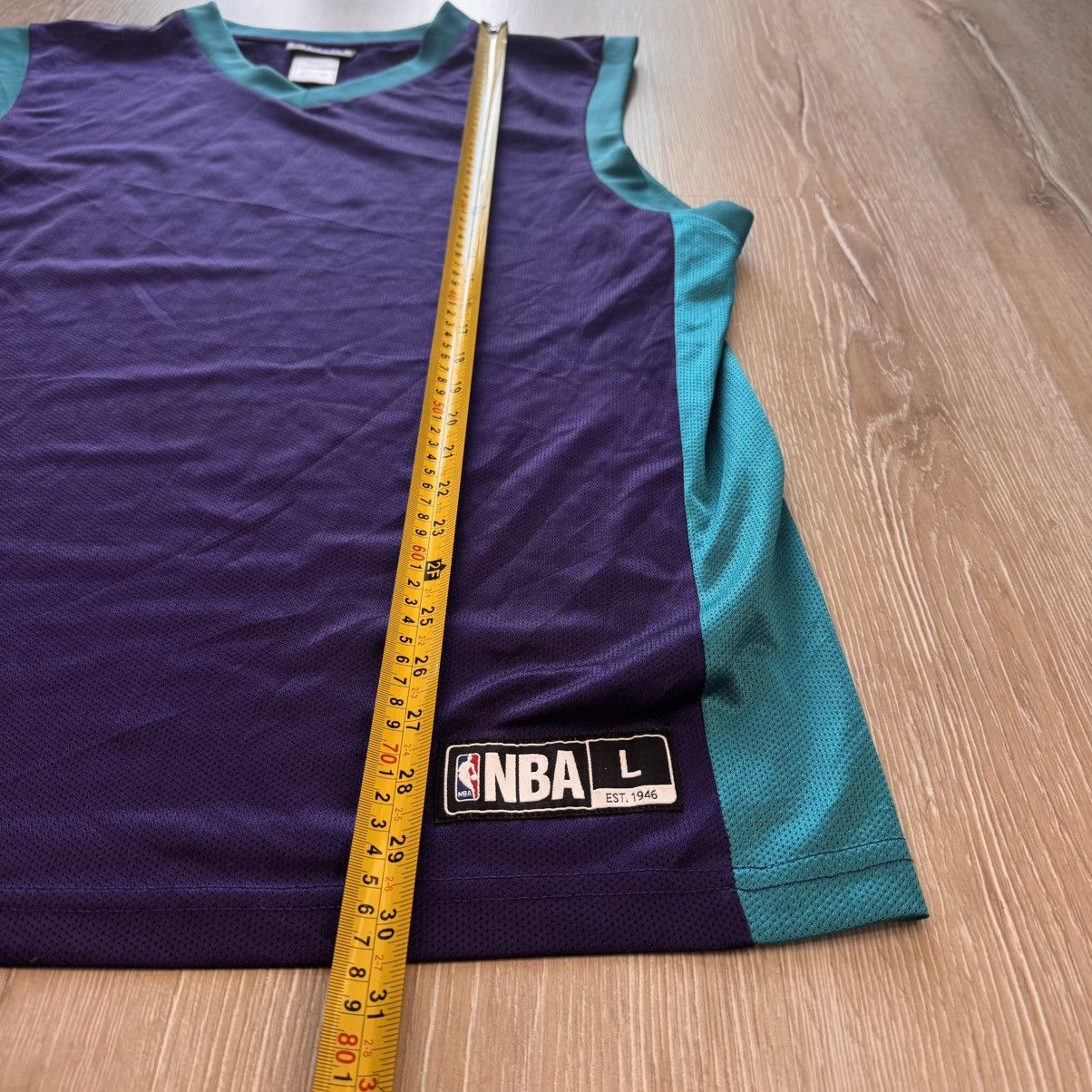 Adidas Adidas NBA Purple Mens Jersey Vest Basketball Top Size L Size US L / EU 52-54 / 3 - 6 Thumbnail