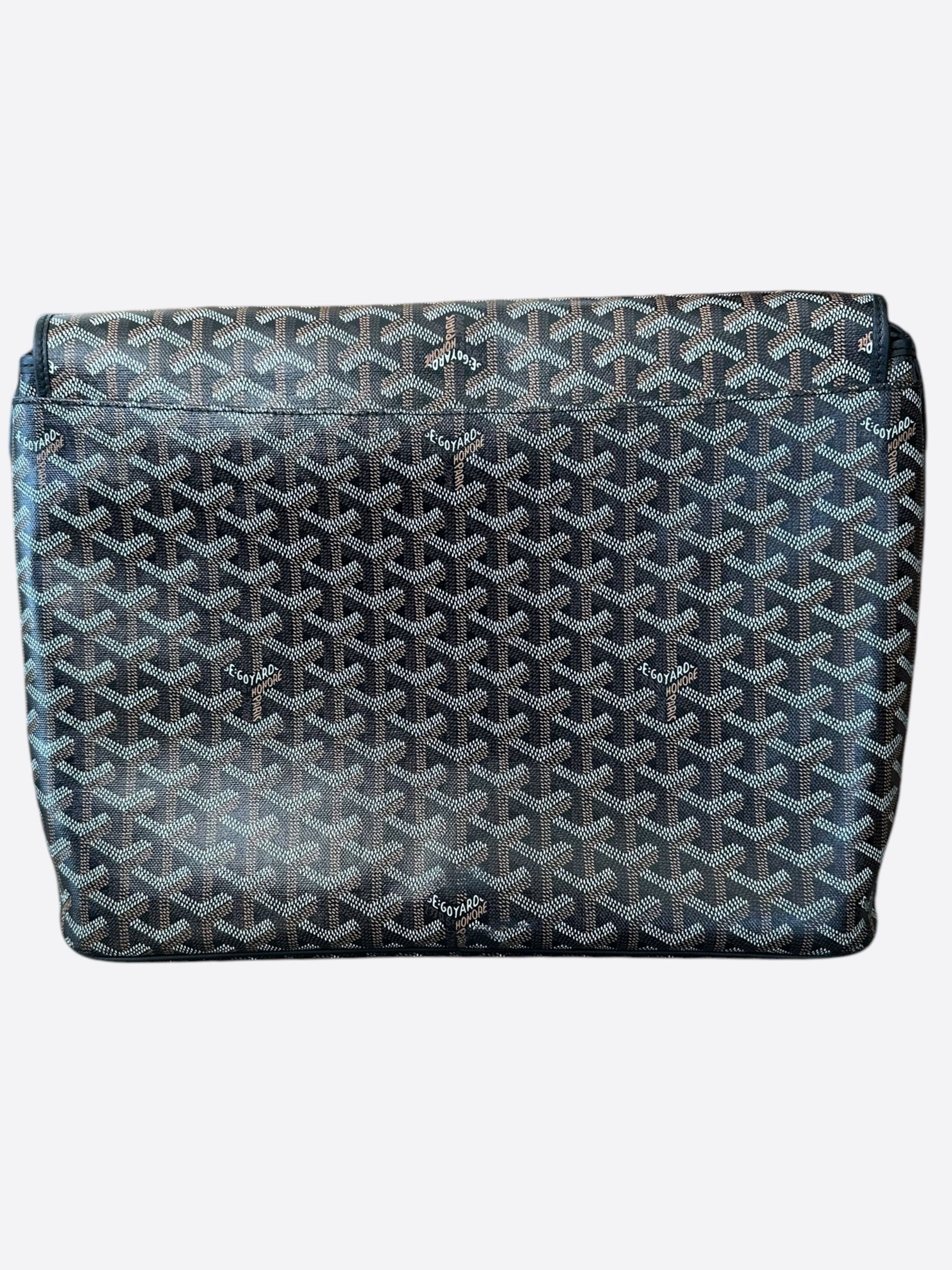 Goyard Goyard Black Large Capetin Messenger Bag Size ONE SIZE - 3 Thumbnail