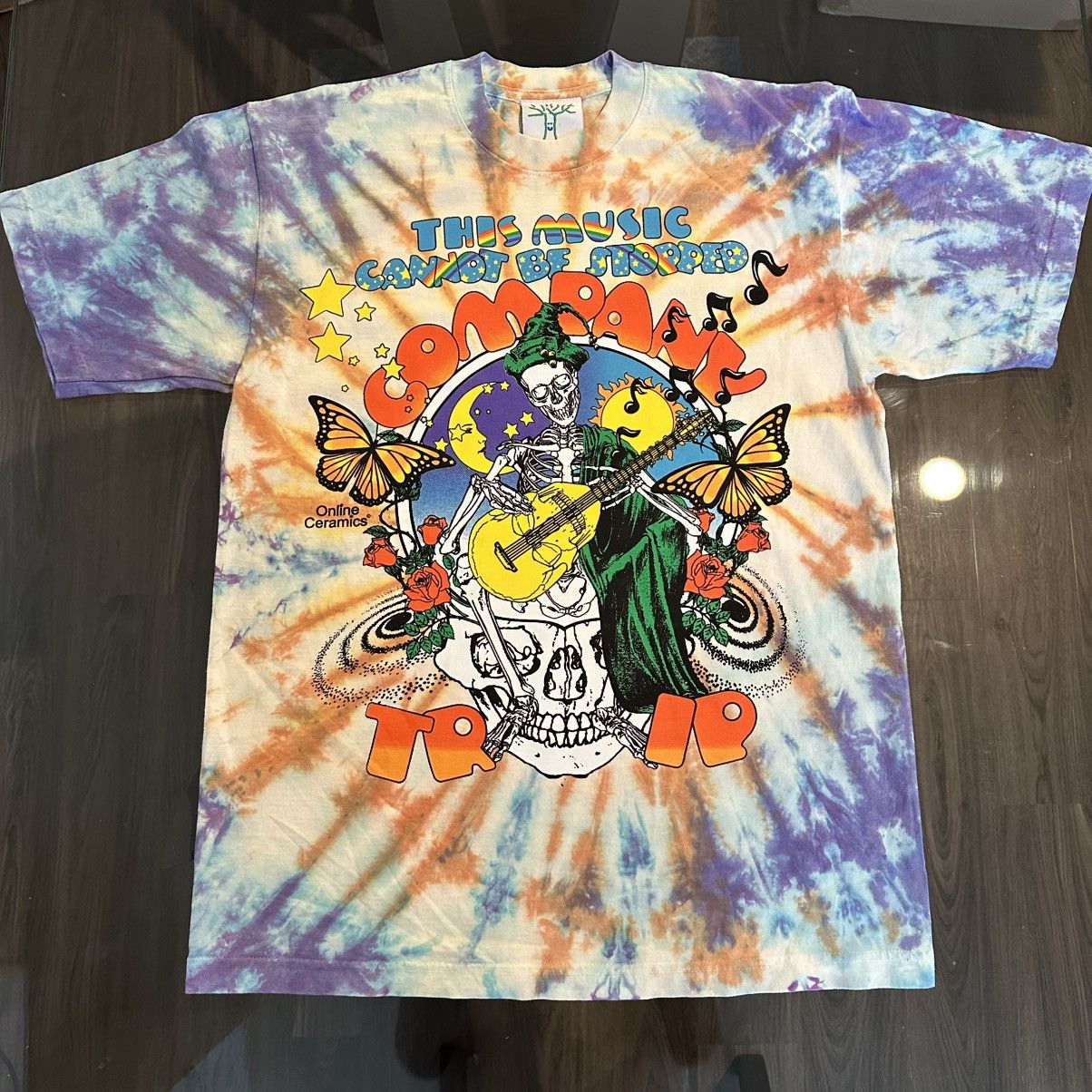 Grateful Dead × Online Ceramics Brand New Online Ceramics x Grateful Dead T-shirt - Size Med Size US M / EU 48-50 / 2 - 1 Thumbnail