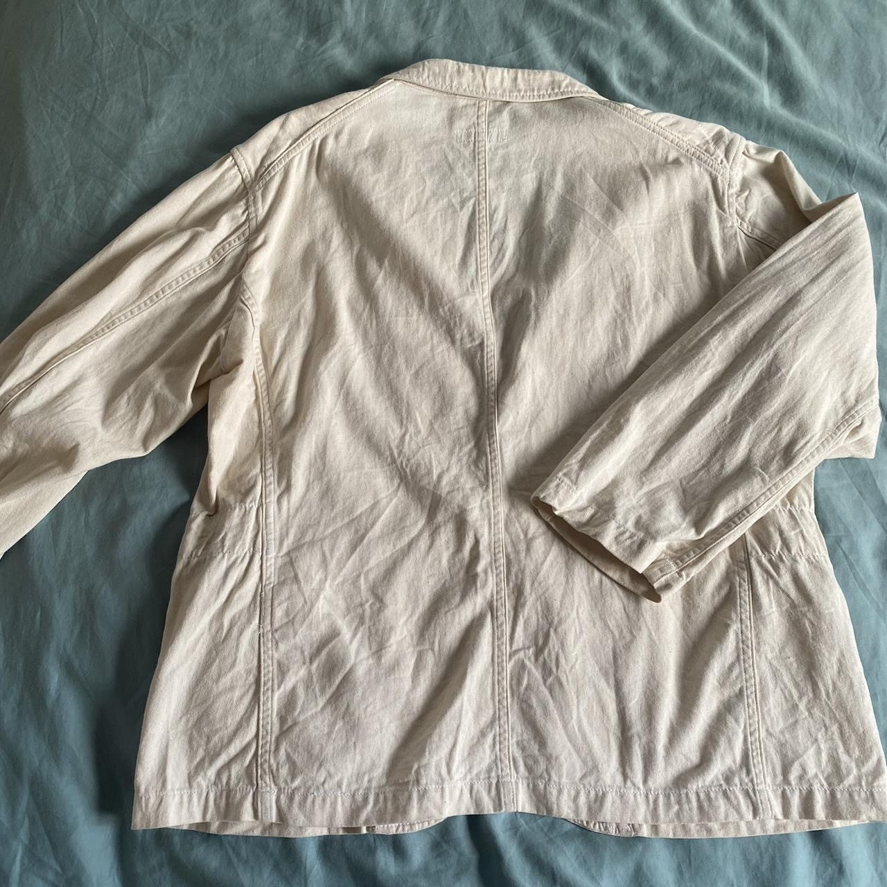 Engineered Garments Engineered Garments Off-White Single-Breasted Blazer Size US S / EU 44-46 / 1 - 6 Thumbnail