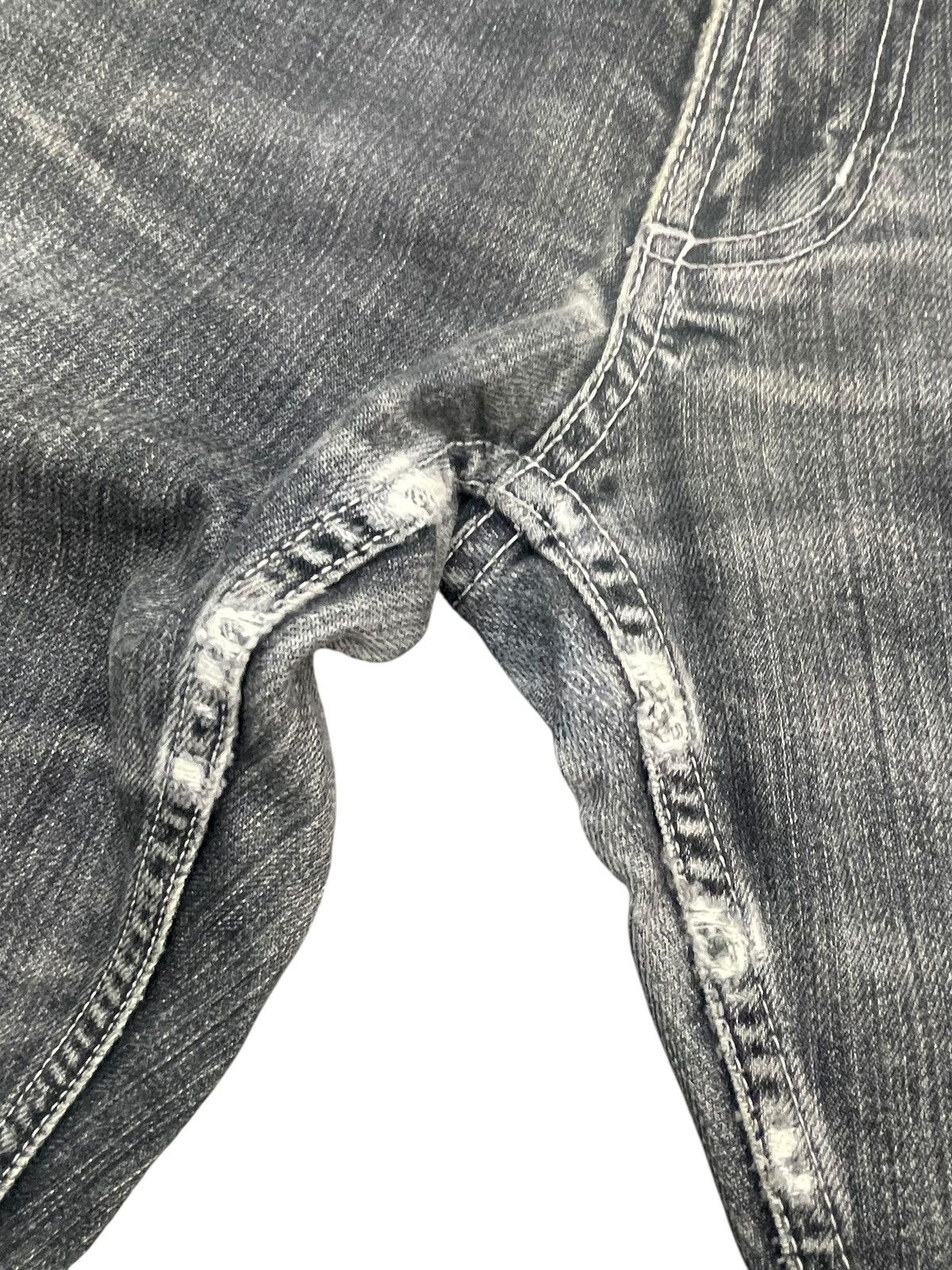Japanese Brand Japanese Brand Workwear Distresed Denim Size US 32 / EU 48 - 5 Thumbnail