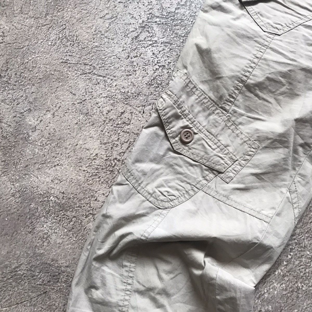 Vintage Vintage 90s Japanese Baggy Cargo Pants Parachute Skate 28 Size 28" / US 6 / IT 42 - 3 Thumbnail