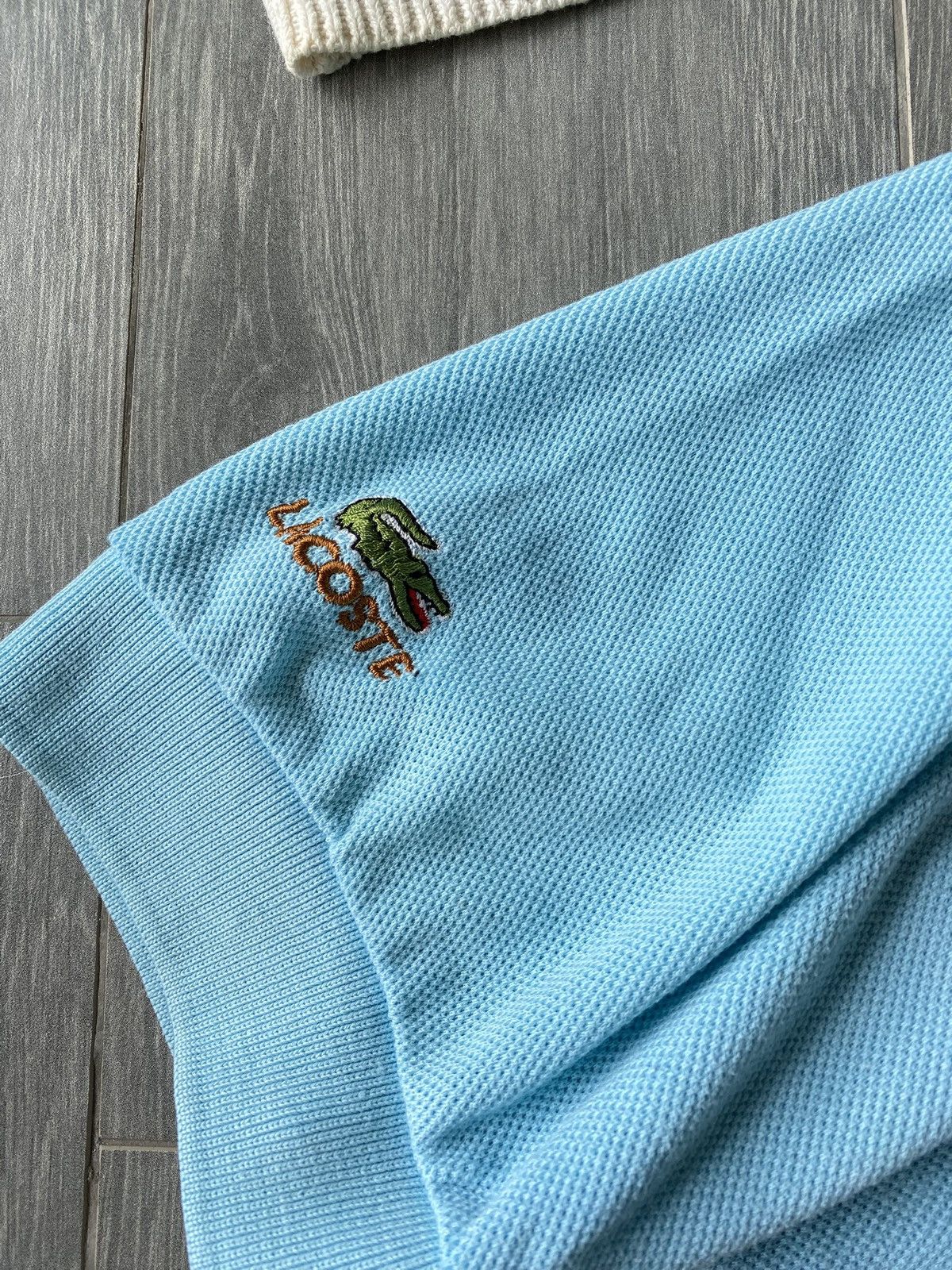 Lacoste × Vintage Vintage Lacoste Tennis Polo Shirt Size US XL / EU 56 / 4 - 4 Thumbnail
