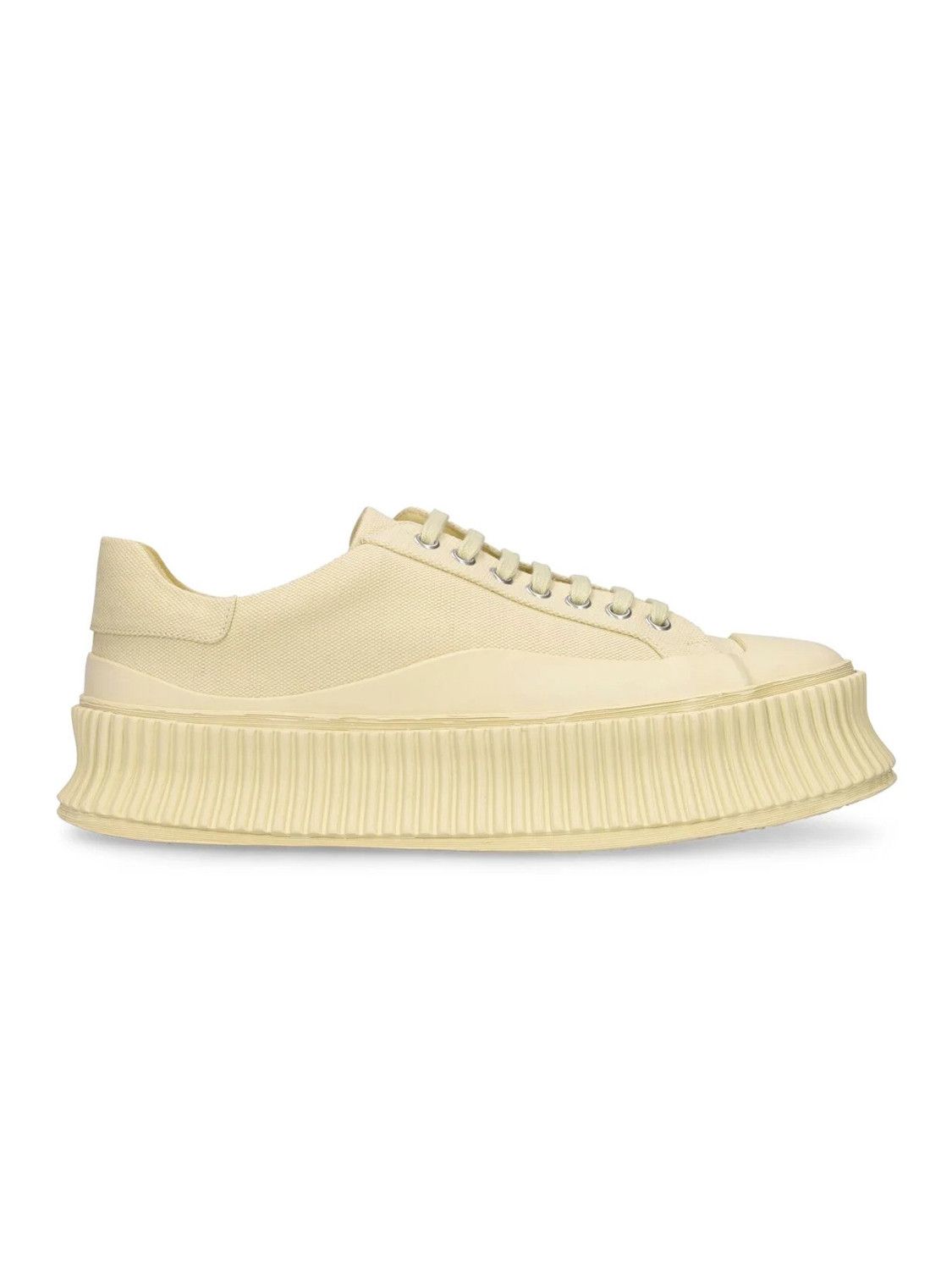Jil Sander Jil Sander 40mm Vulcanized Canvas Sneakers Size US 11 / IT 41 - 1 Thumbnail