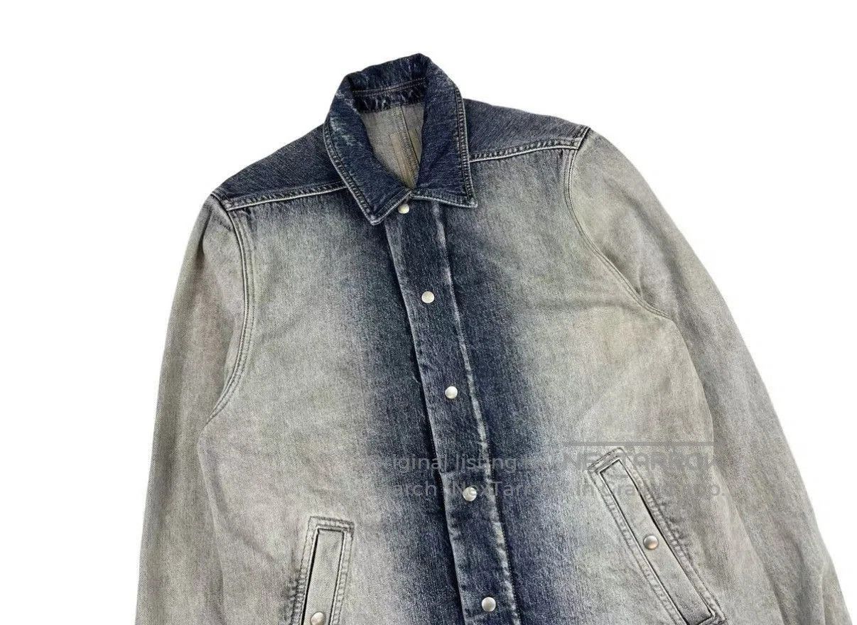 Rick Owens Blue Denim Jacket . Size US S / EU 44-46 / 1 - 3 Thumbnail