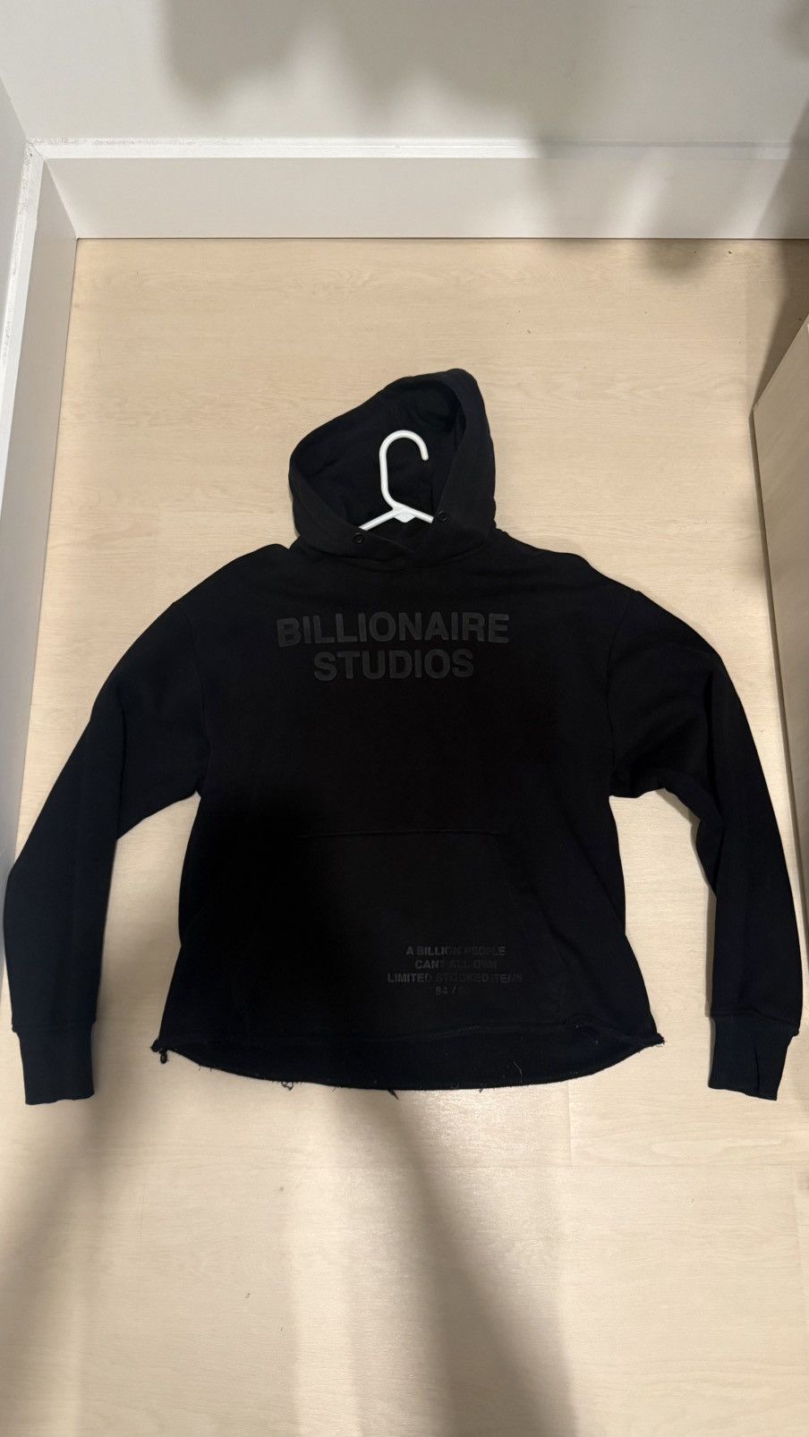 Billionaire Studios Billionaire Studios Black Vintage “Number 9” Hoodie Size US S / EU 44-46 / 1 - 1 Thumbnail