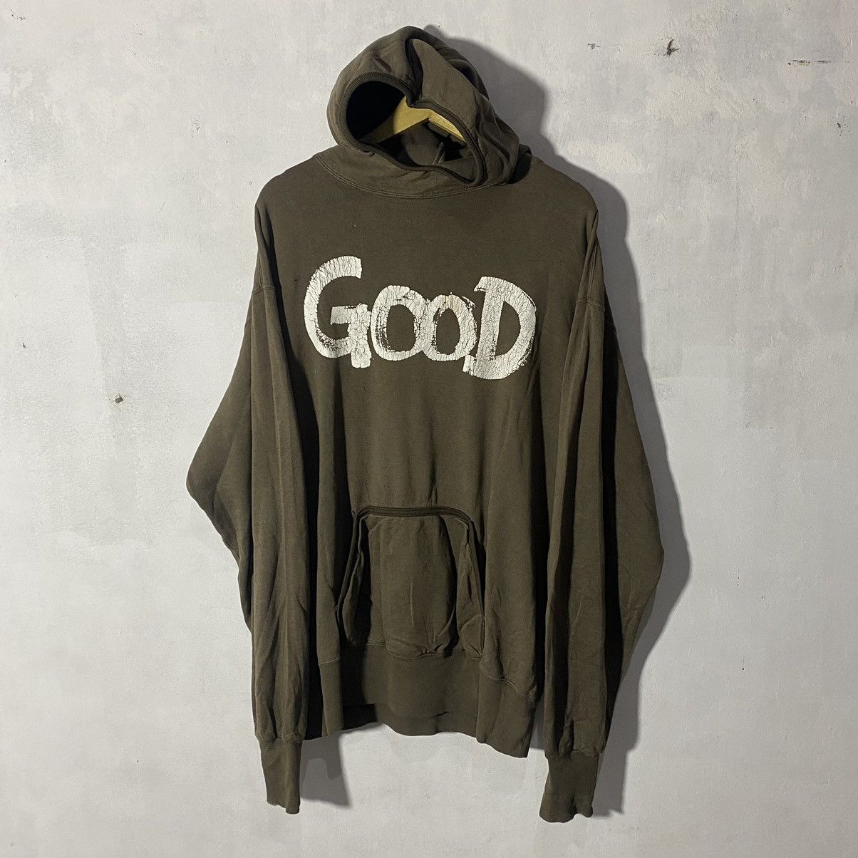 GOODENOUGH 2000s GDEH - Trashed Brown Hoodie Size US L / EU 52-54 / 3 - 1 Thumbnail