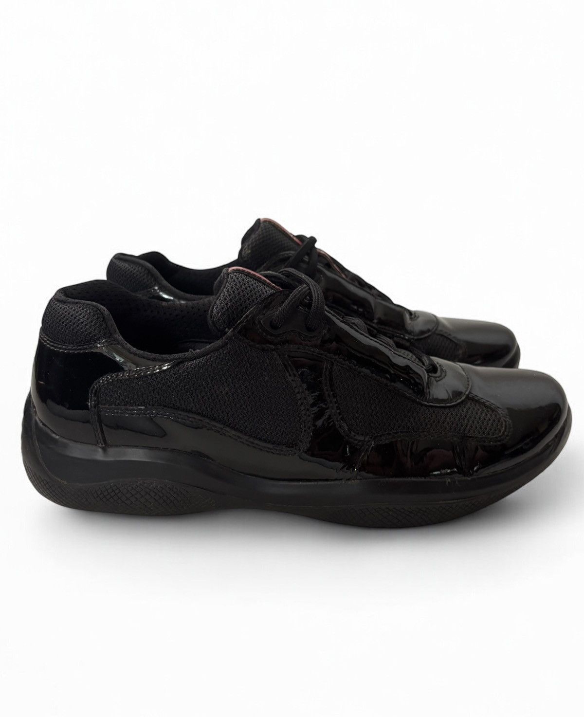 Prada Vintage Prada American Cup Patent leather sneakers Size US 8 / EU 41 - 5 Thumbnail