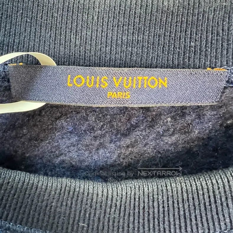 Louis Vuitton Louis Vuitton Blue full print crewneck sweatshirt Size US S / EU 44-46 / 1 - 3 Thumbnail