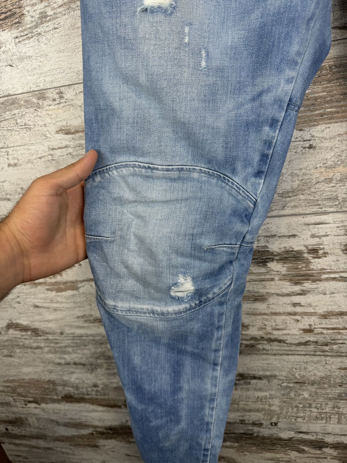 G-Star Mens G Star Raw 5620 3D LOW TAPERED jeans cargo pants denim Size US 34 / EU 50 - 9 Thumbnail