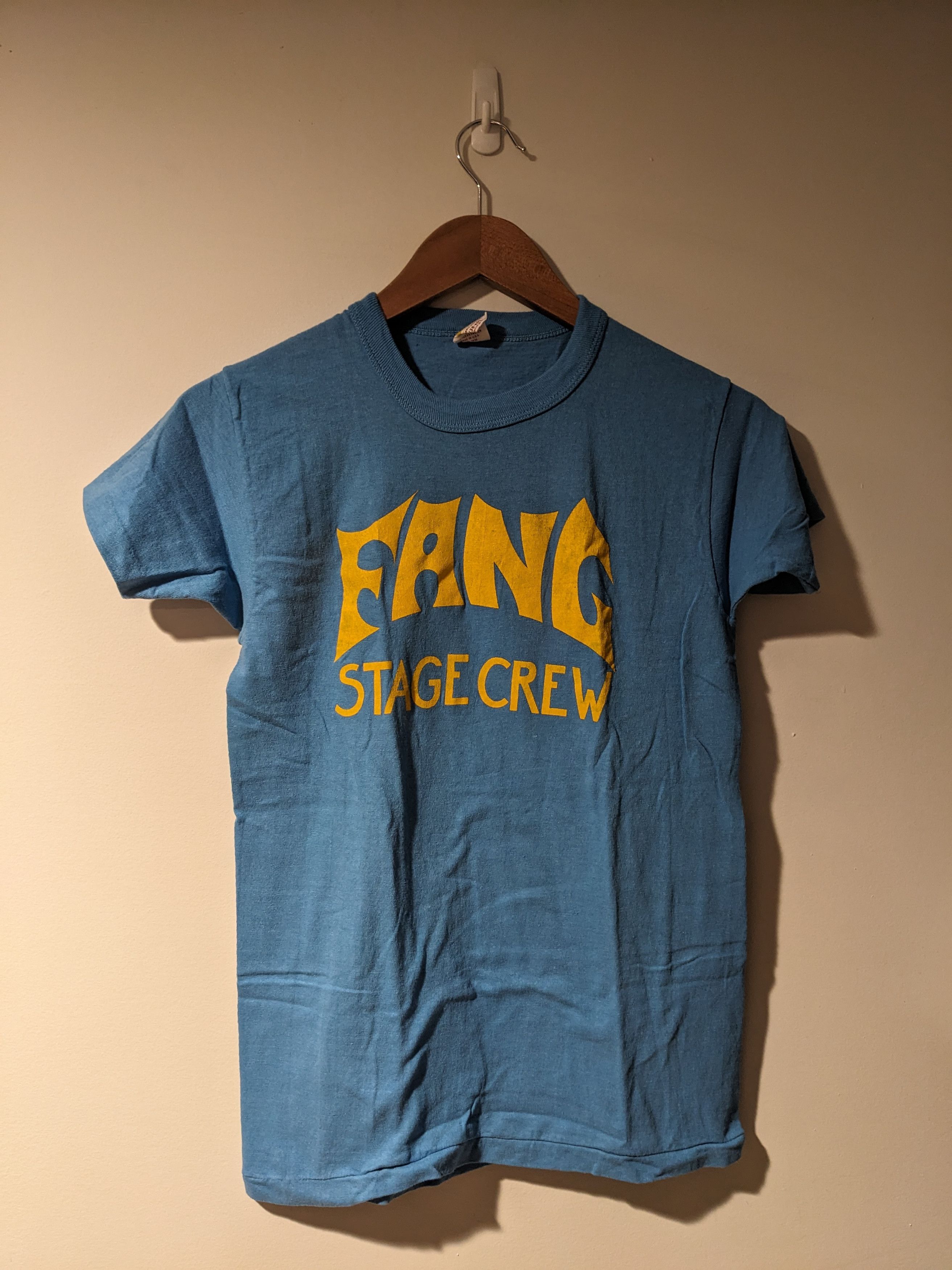 Band Tees × Russell Athletic × Vintage Vintage 80s Fang Stage Crew Hardcore Band Tour RARE T-Shirt Size US M / EU 48-50 / 2 - 1 Thumbnail