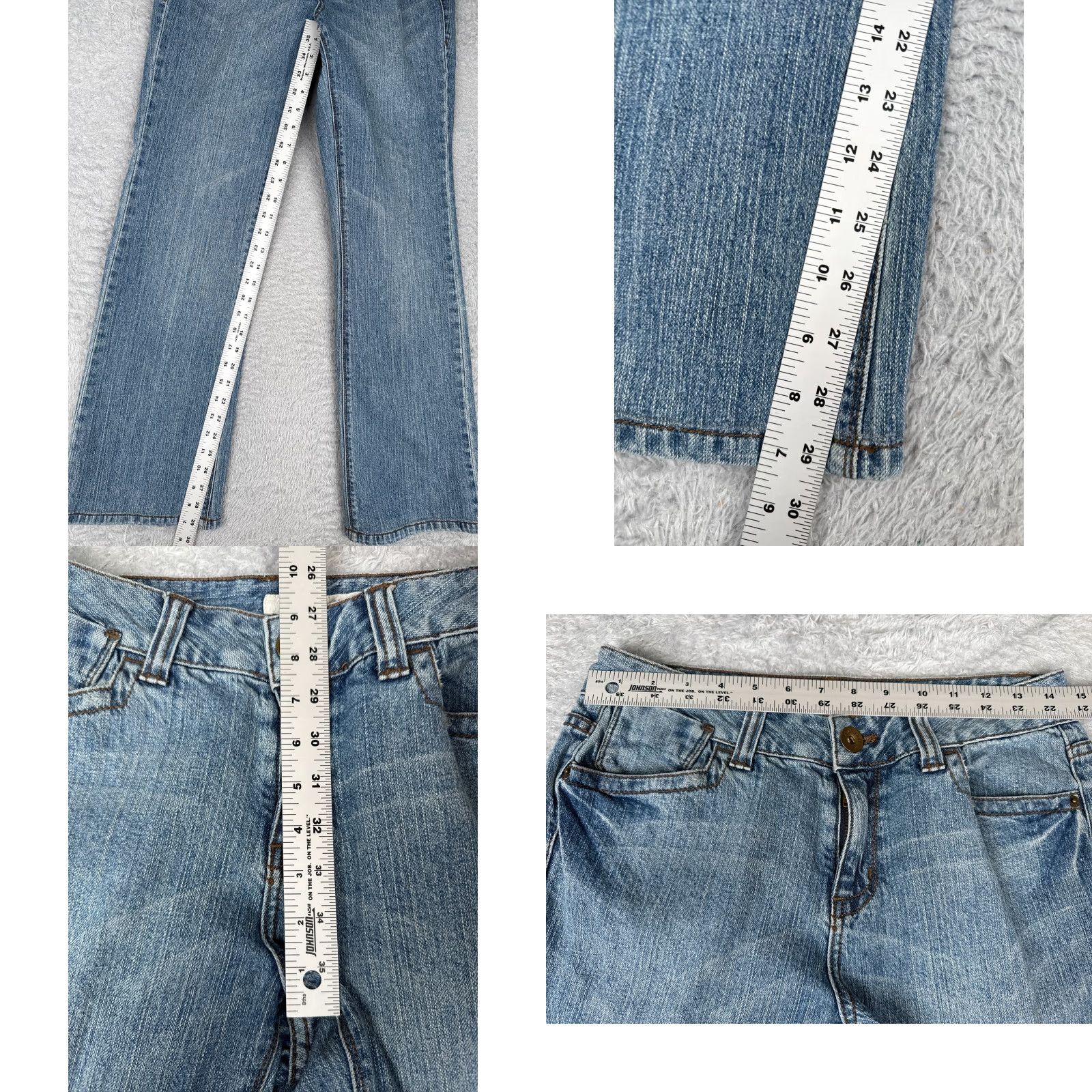 DKNY DKNY Jeans Women 6 Blue Denim Bootcut Medium Wash Mid Rise Cotton 28x30 Jeans Women 6 Blue Denim Bootcut Mid Rise 28x30 Size 28" / US 6 / IT 42 - 8 Thumbnail