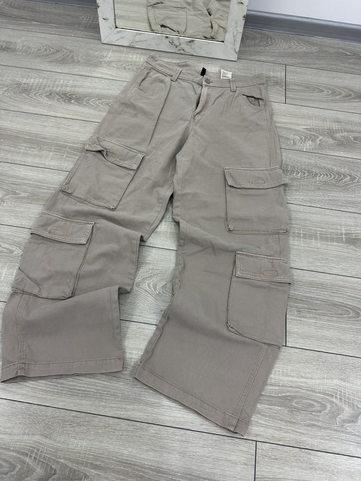 Japanese Brand Baggy Wide Multipocket Cargo Y2K Pants Japanese Style Size US 32 / EU 48 - 4 Thumbnail