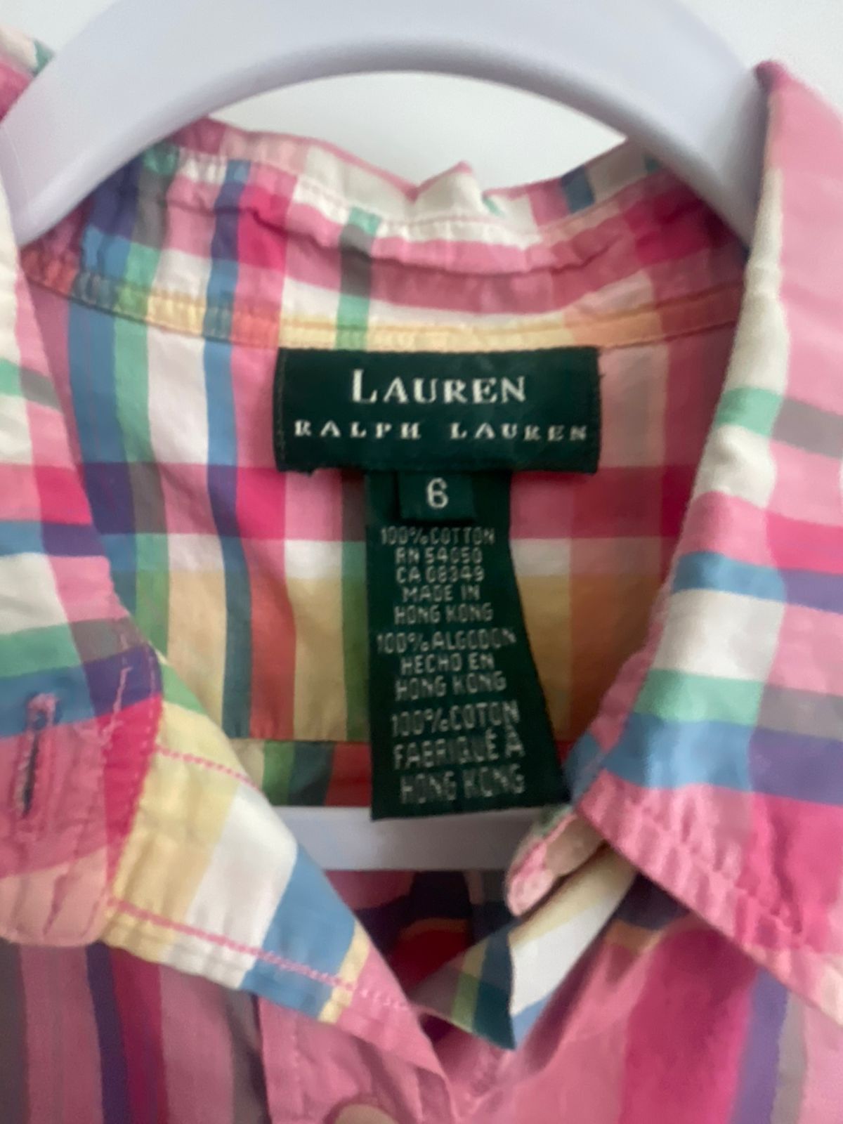 Ralph Lauren Ralph Lauren Plaid Shirt Size M / US 6-8 / IT 42-44 - 2 Thumbnail