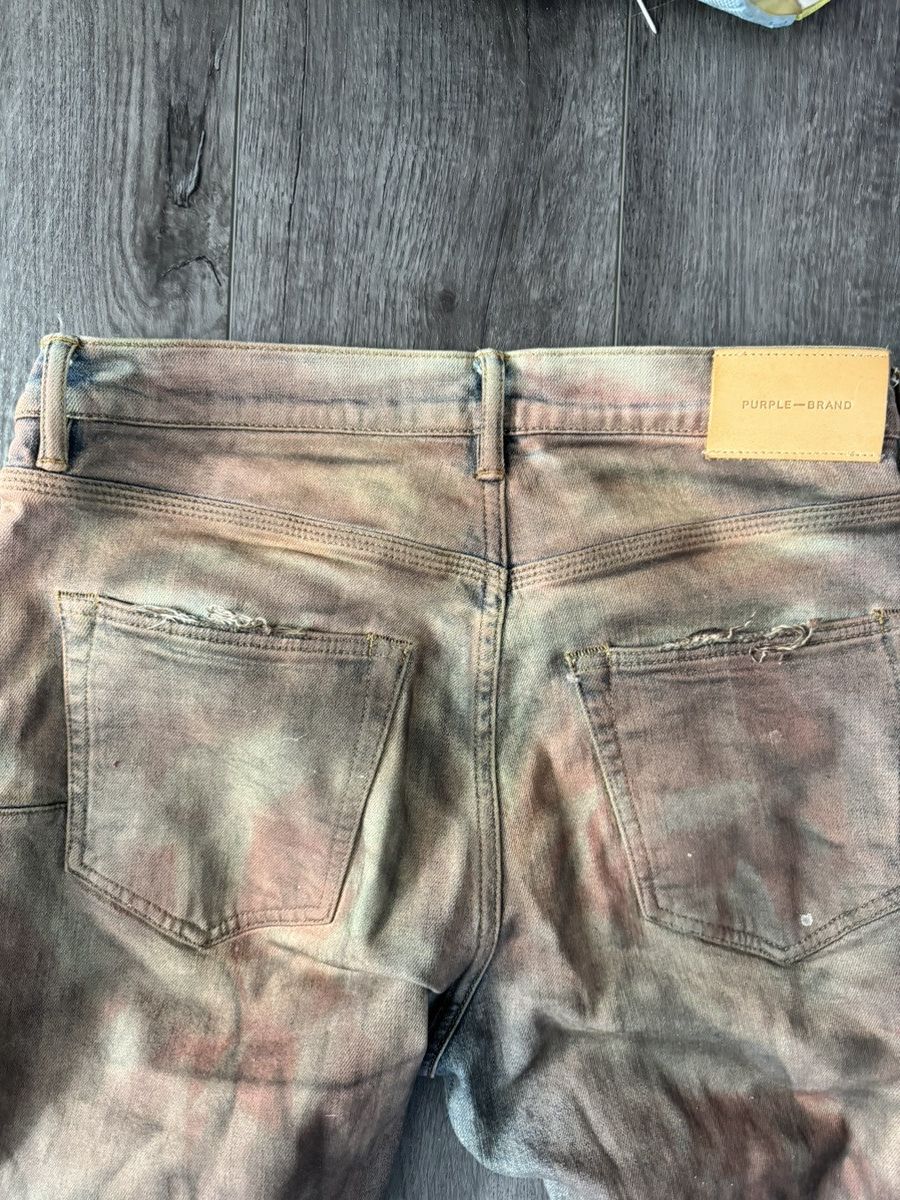 Purple Brand Purple brand bleached acid wash skinny jeans Size US 30 / EU 46 - 3 Thumbnail