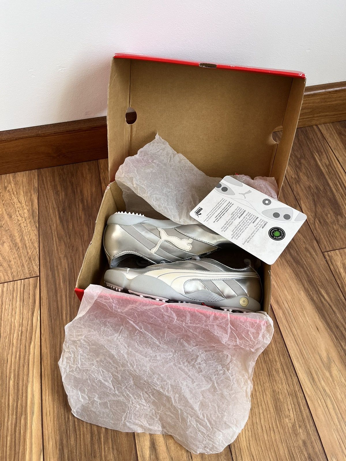 Puma Archive Silver Puma Sunny 36 EU Size US 6 / IT 36 - 1 Thumbnail