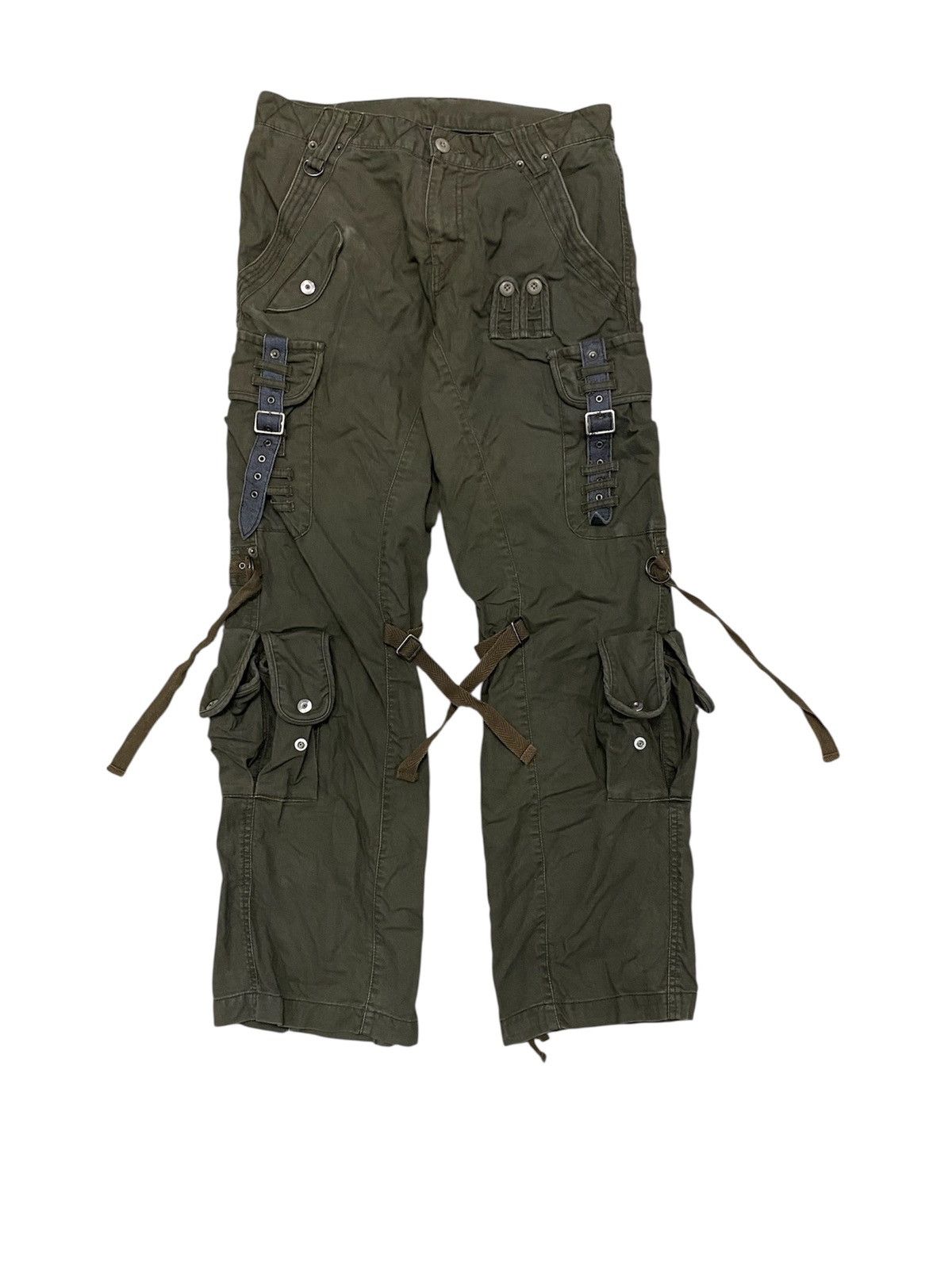 PPFM 2000s PPFM Bondage Multipocket tactical cargos Size US 31 - 1 Thumbnail