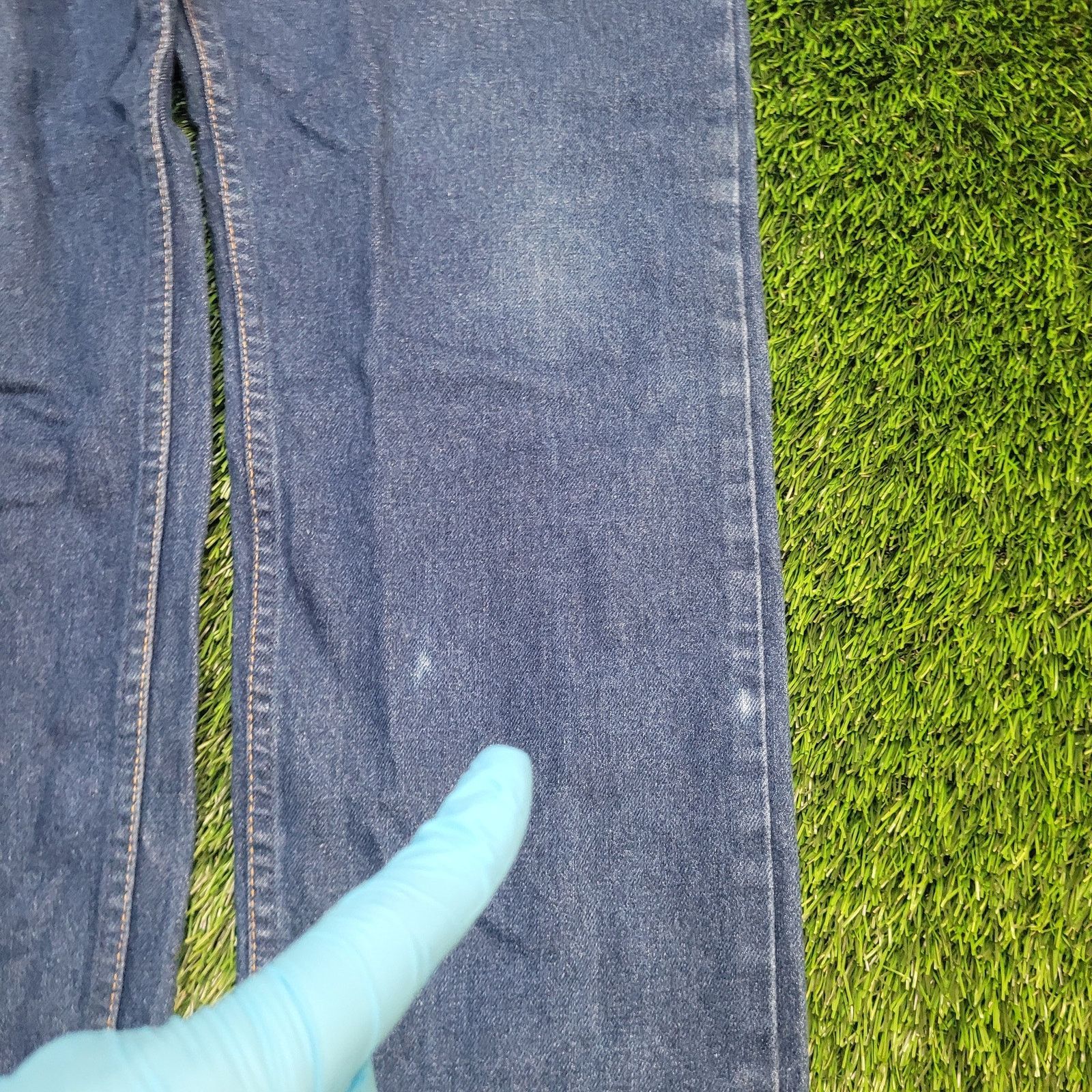 Levi's VTG 80s Levis 506 Orange Tab Baggy Jeans 36x27 USA Dark Wash Size US 36 / EU 52 - 2 Thumbnail