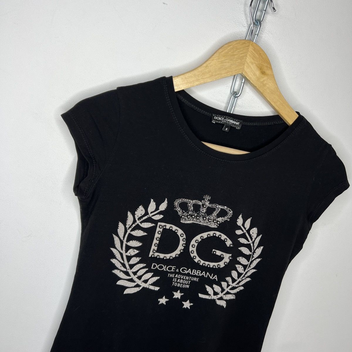 Dolce & Gabbana Dolce & Gabbana D&G huge logo Tshirt top Size S / US 4 / IT 40 - 3 Thumbnail