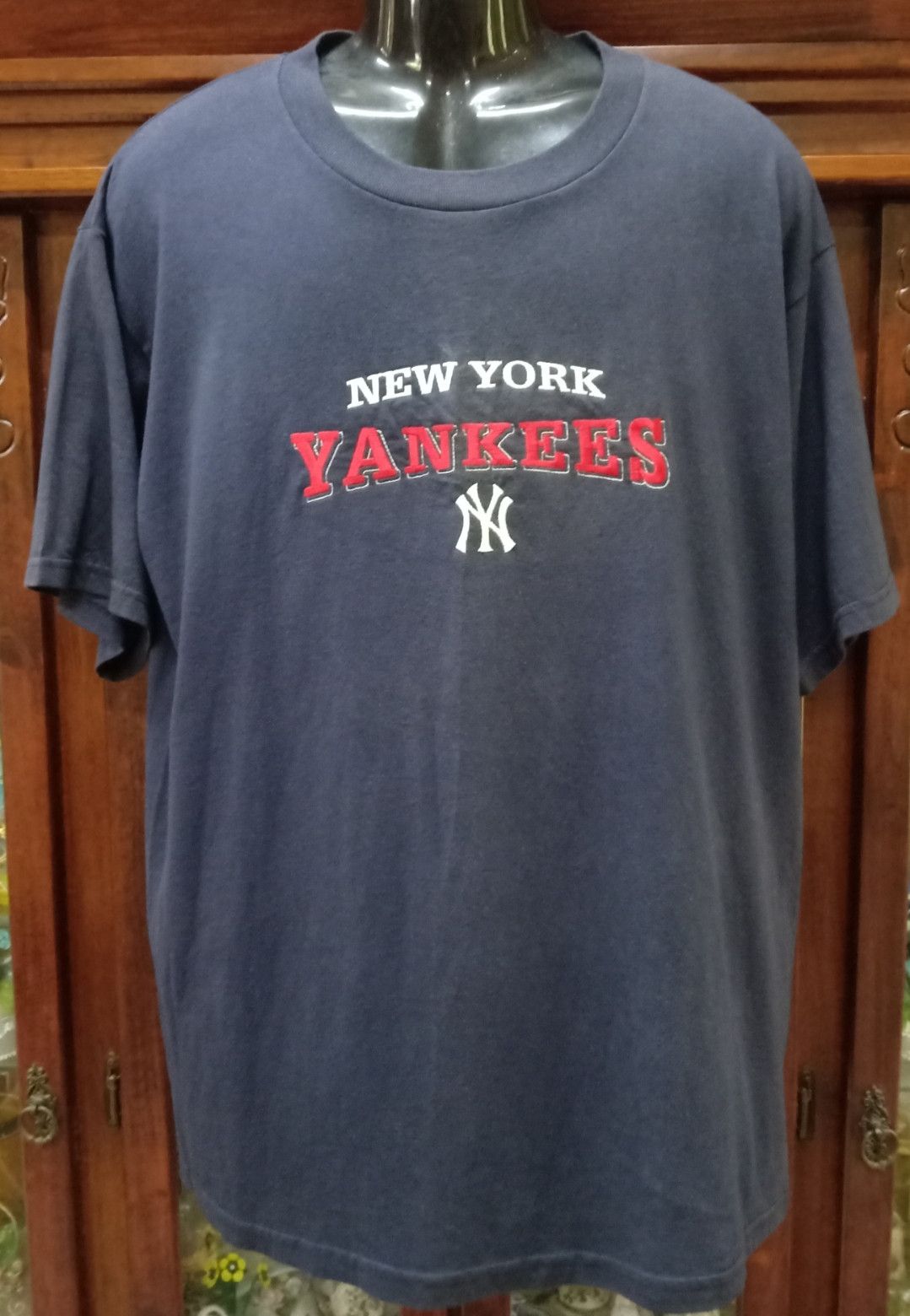 MLB × New York Yankees × Vintage Vintage y2K MLB New York Yankees T-shirt Size US XL / EU 56 / 4 - 1 Thumbnail