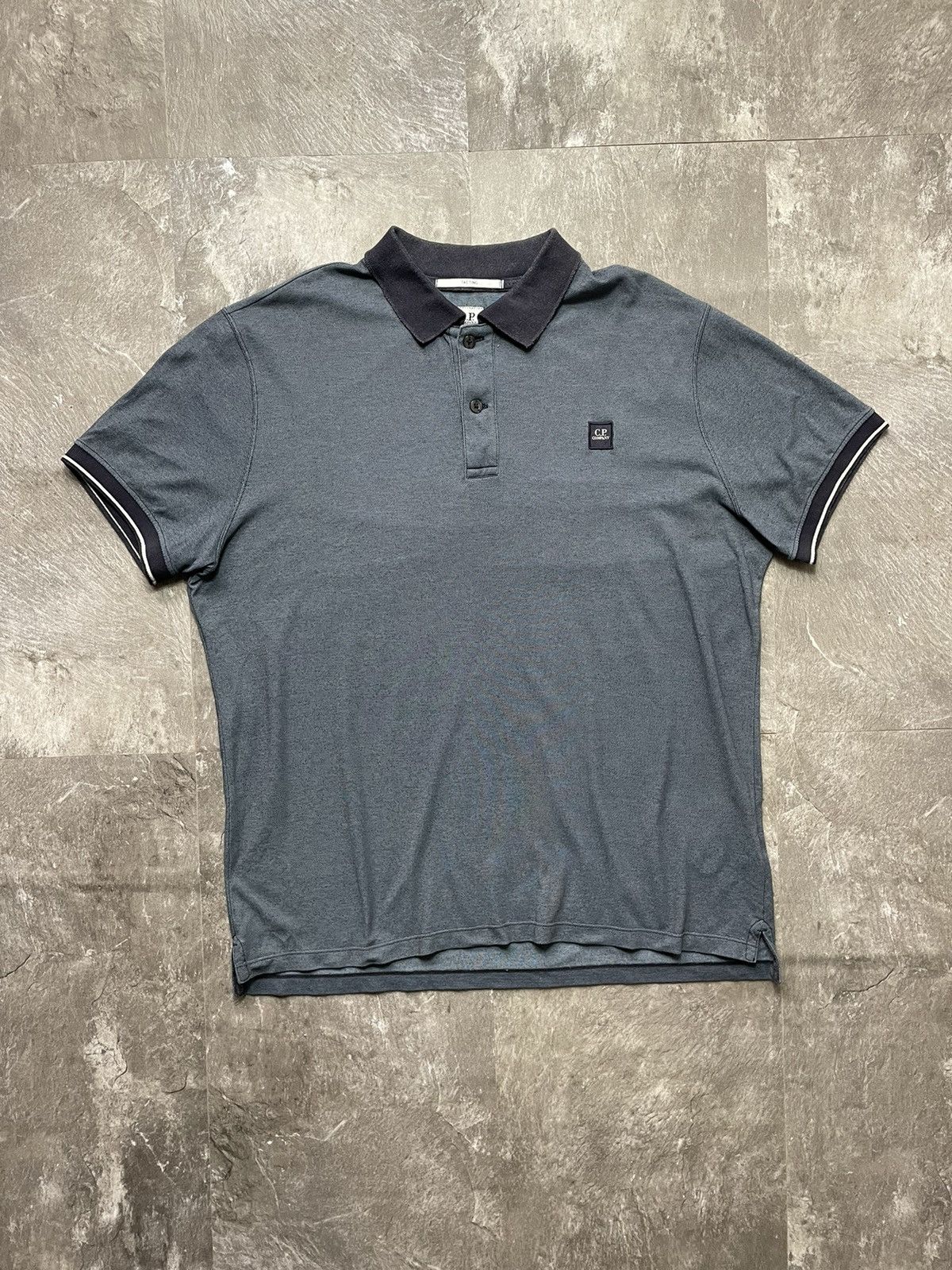 Vintage CP Company Polo Casual Streetwear Size XXL Y2K