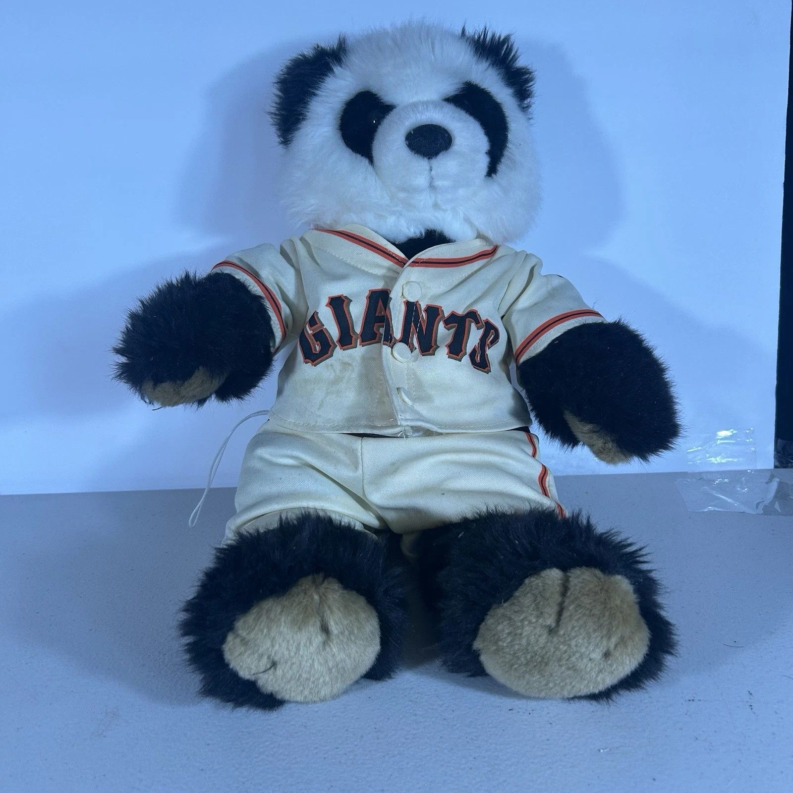 Forever 21 2008 MLB Giants Panda Bear Plush Doll Stuff Animal Size US XXS / EU 40 - 1 Thumbnail